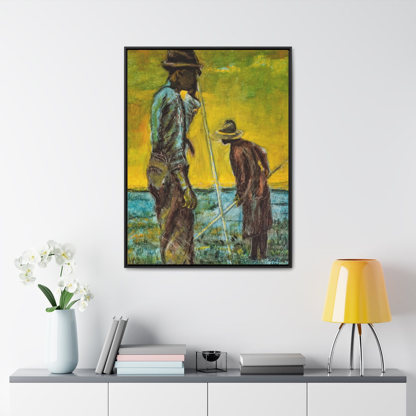 Sundown - Framed Canvas Print