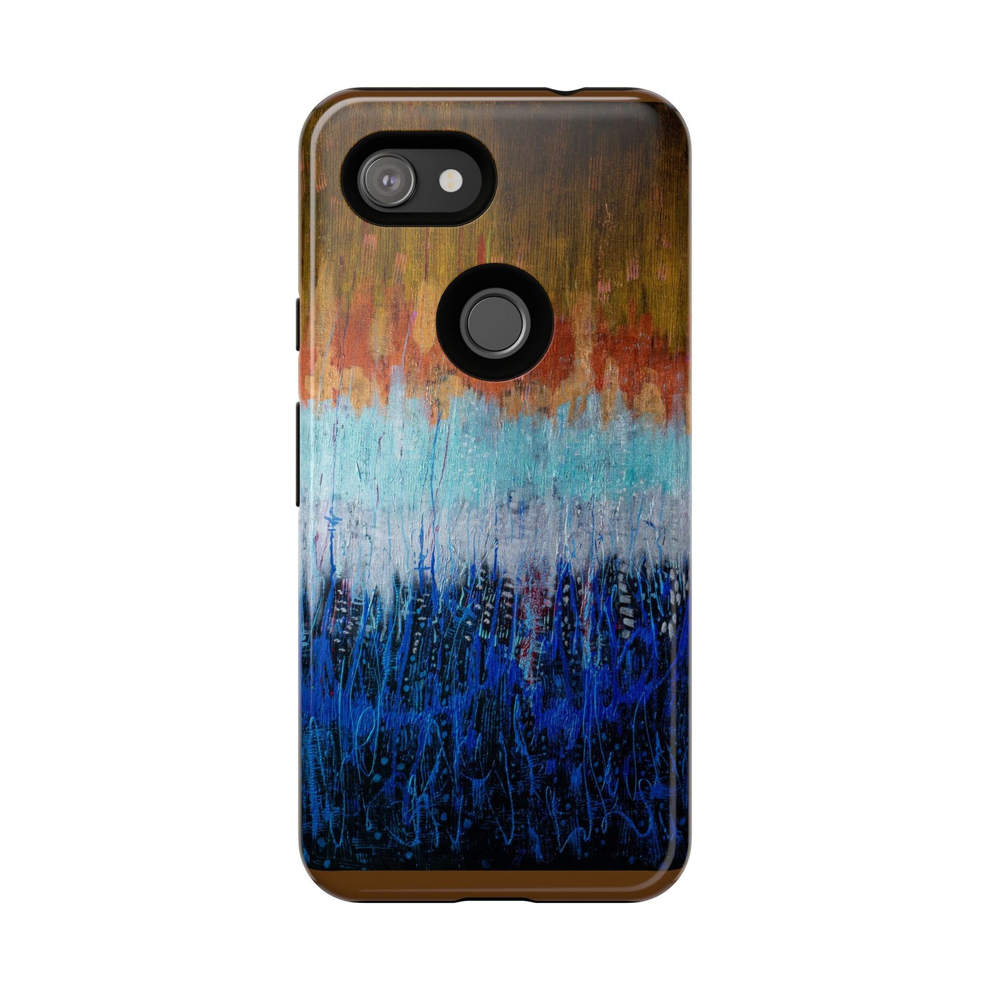 Artistic Tough iPhone Case - Colorful Abstract Design