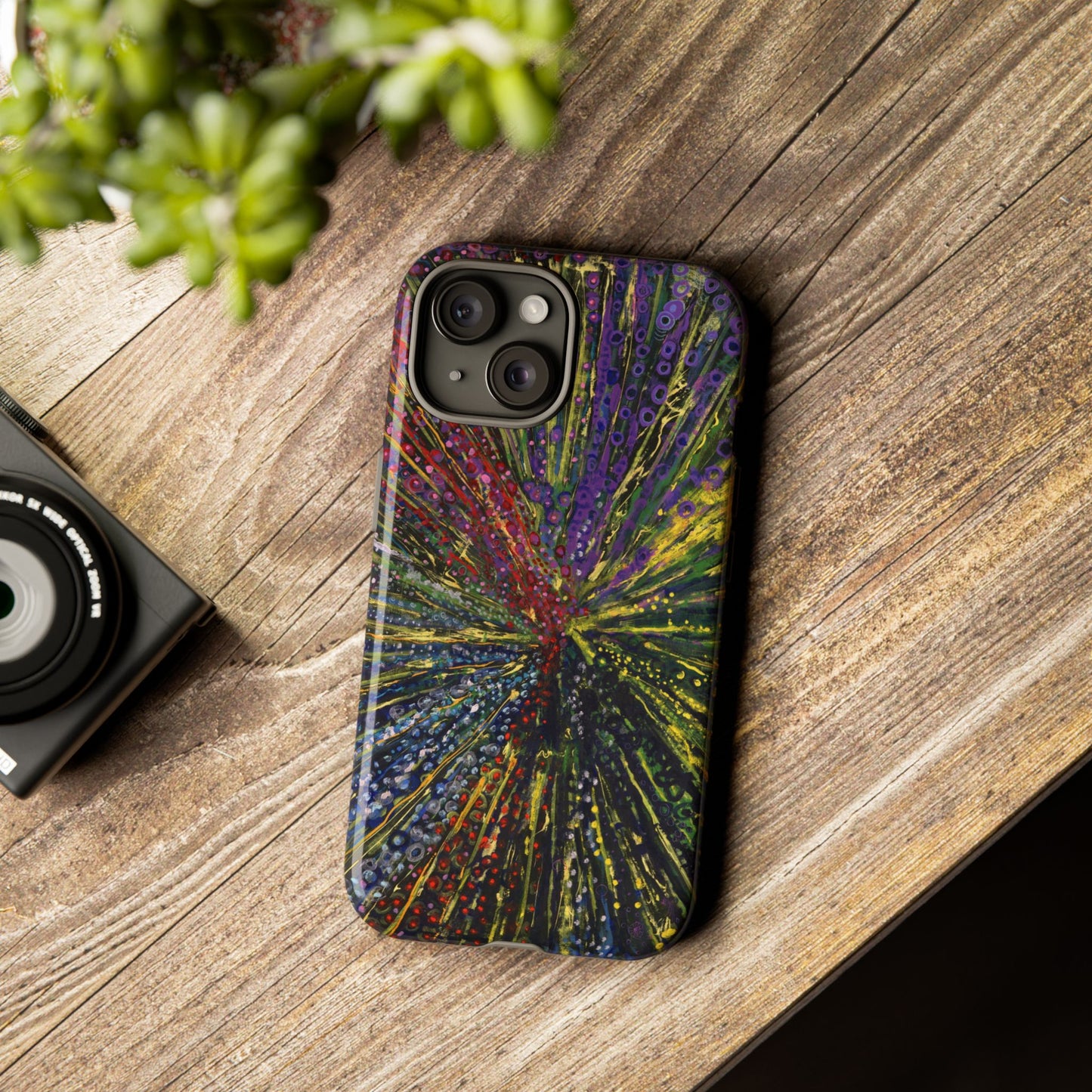 Stylish Abstract Phone Case for Trendsetters - The Last Dance Image