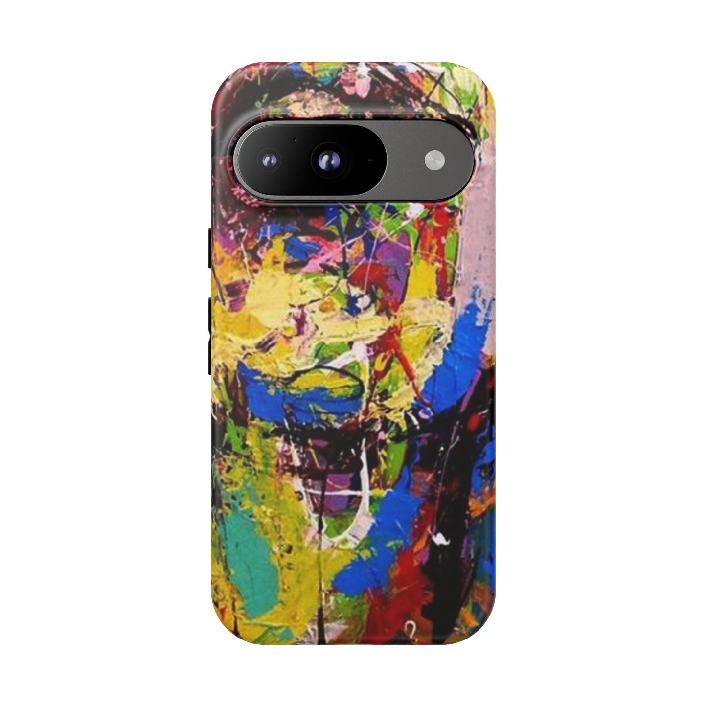 Vibrant Abstract Phone Case - Tough Cases for Bold Individuals