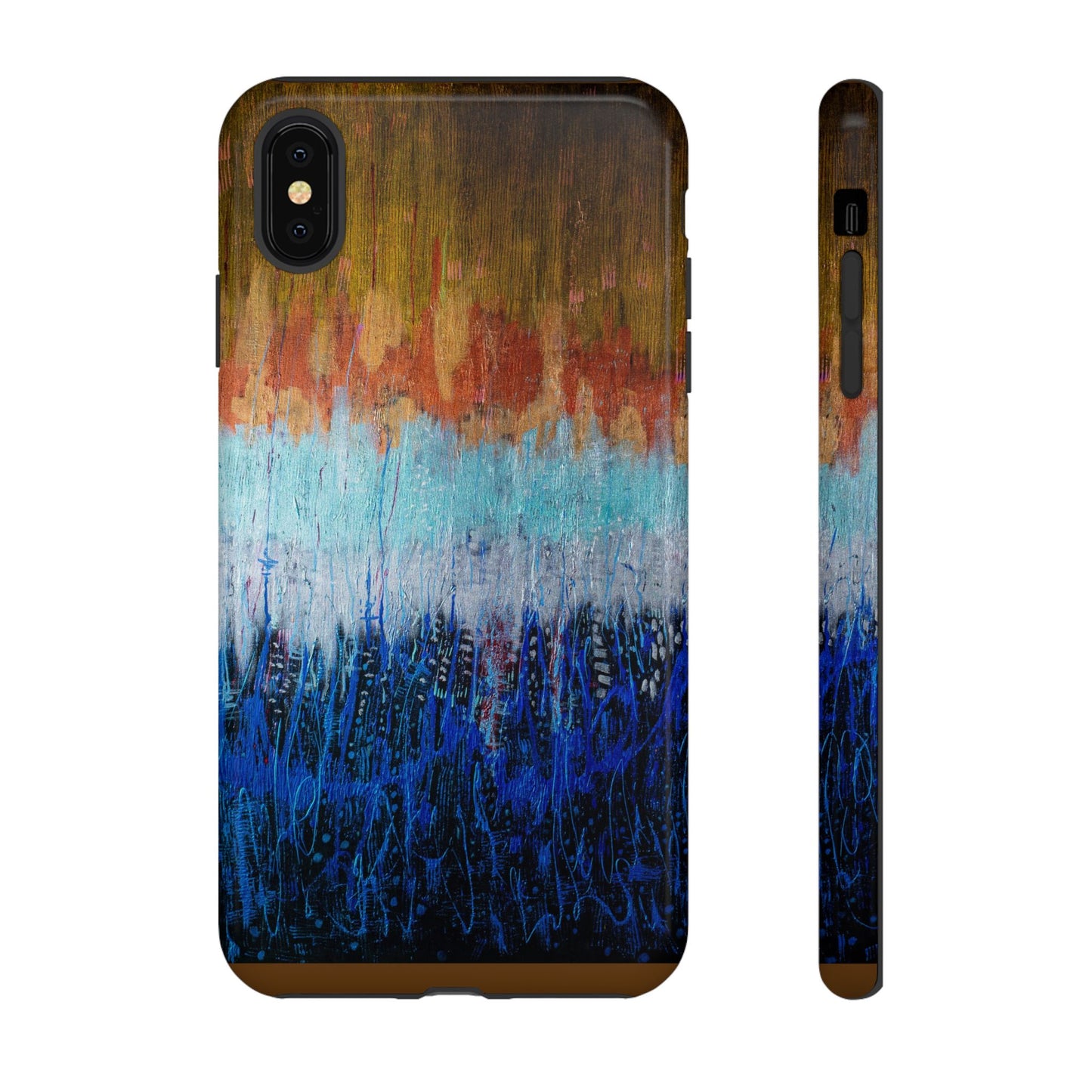 Artistic Tough iPhone Case - Colorful Abstract Design
