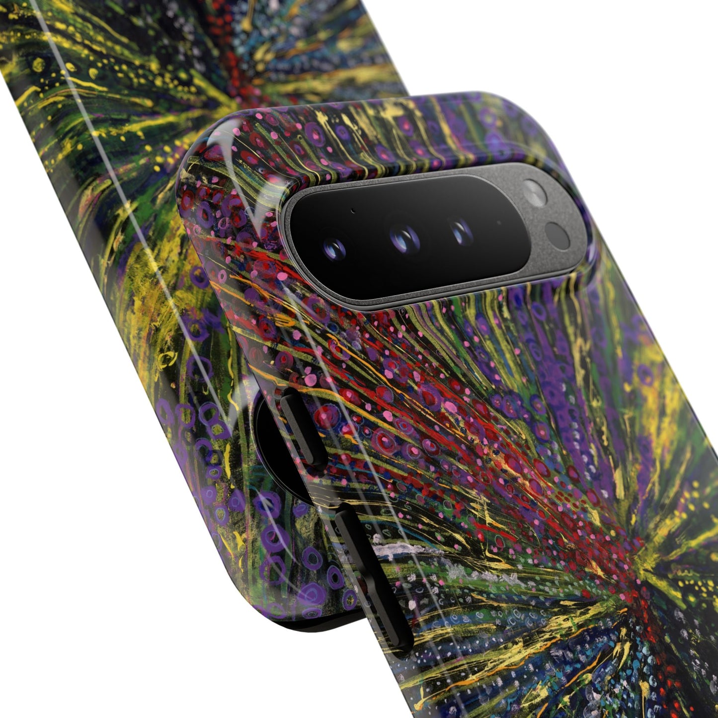 Stylish Abstract Phone Case for Trendsetters - The Last Dance Image