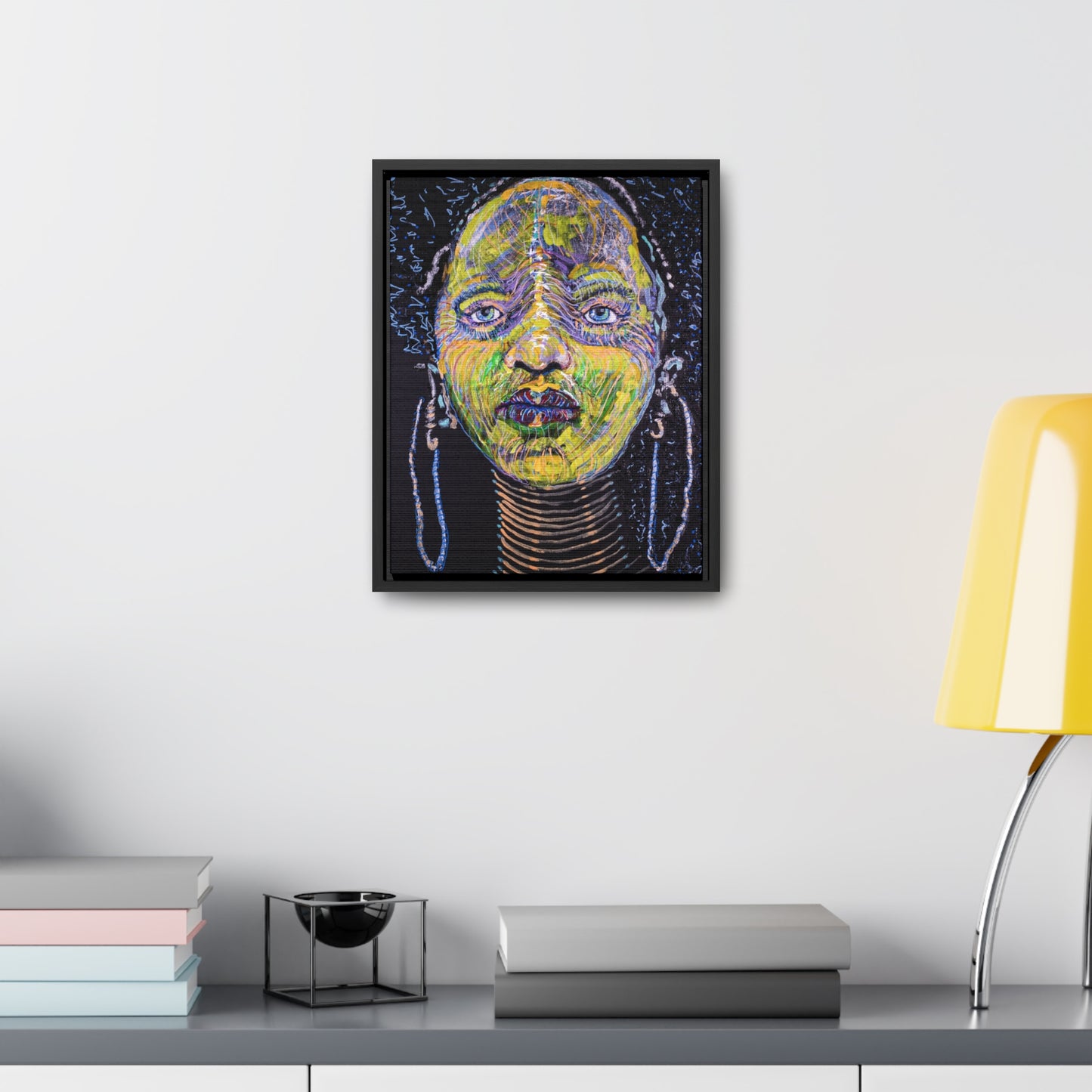 Native Daughter - Framed Canvas Print