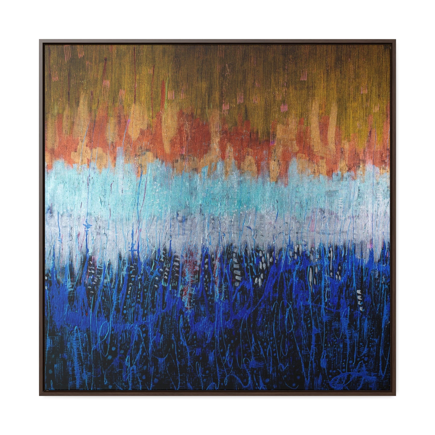 Wonders of Fall - Framed Canvas Print
