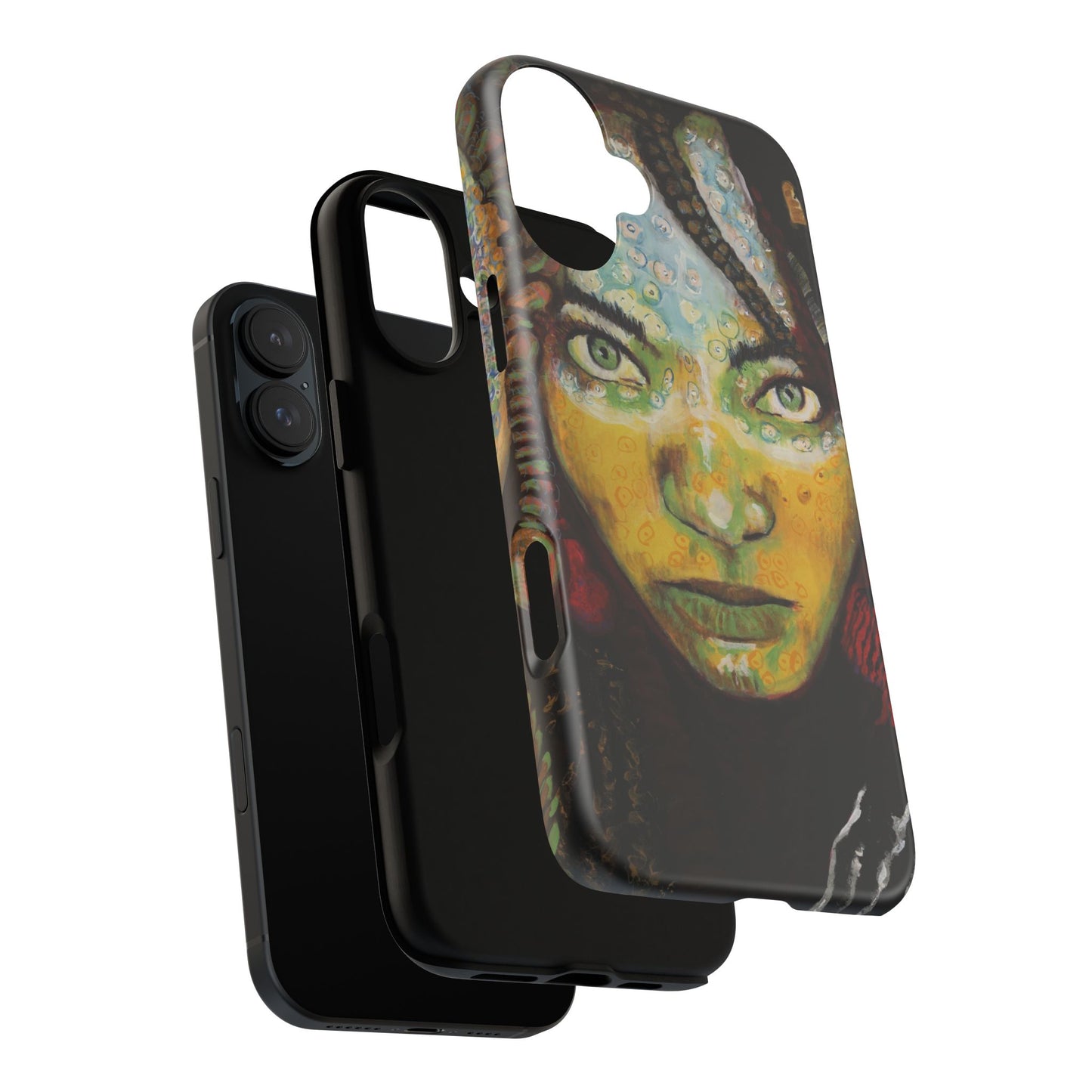 Artistic Tough Case - Unique Design for Bold Personalities- From Africa to America the Sisters Image