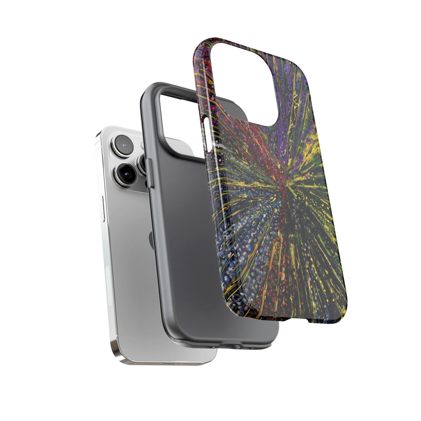 Stylish Abstract Phone Case for Trendsetters - The Last Dance Image