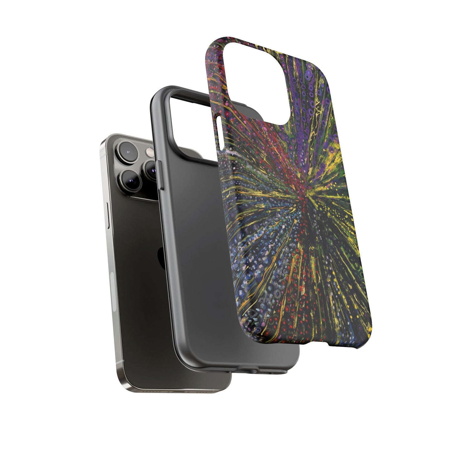 Stylish Abstract Phone Case for Trendsetters - The Last Dance Image