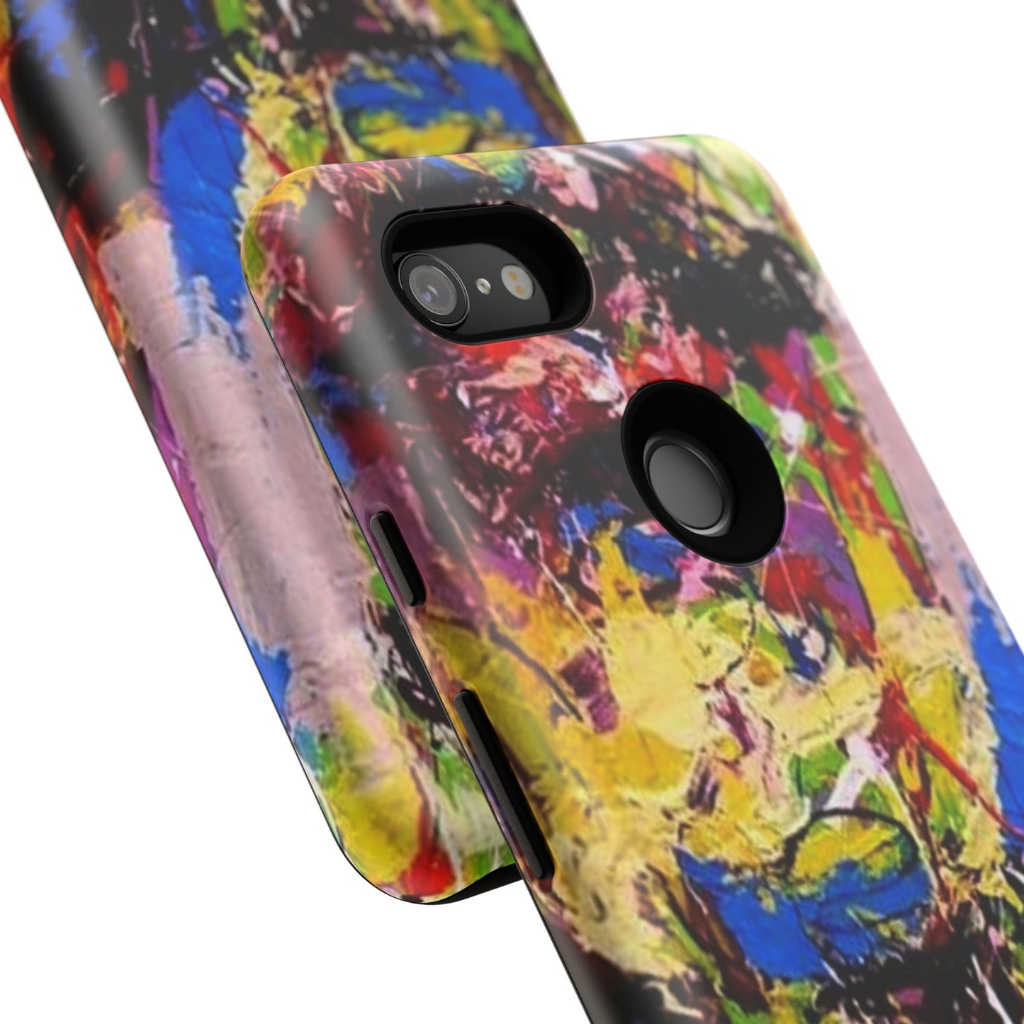 Vibrant Abstract Phone Case - Tough Cases for Bold Individuals