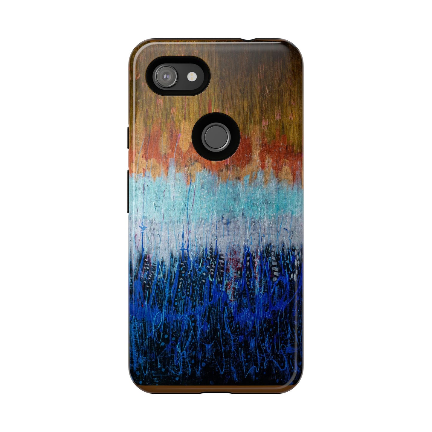 Artistic Tough iPhone Case - Colorful Abstract Design