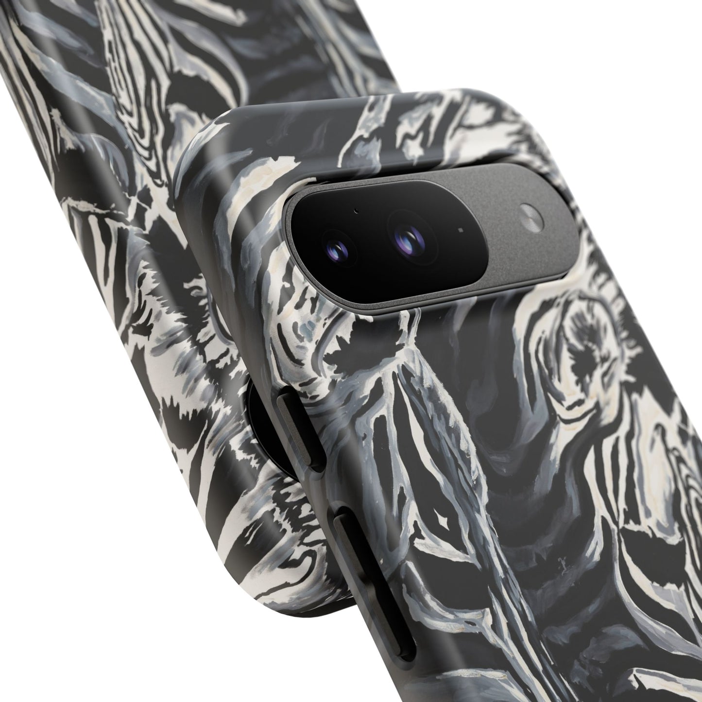 Artistic Zebra Print Phone Case -Tough Cases- Baby Zebras Image