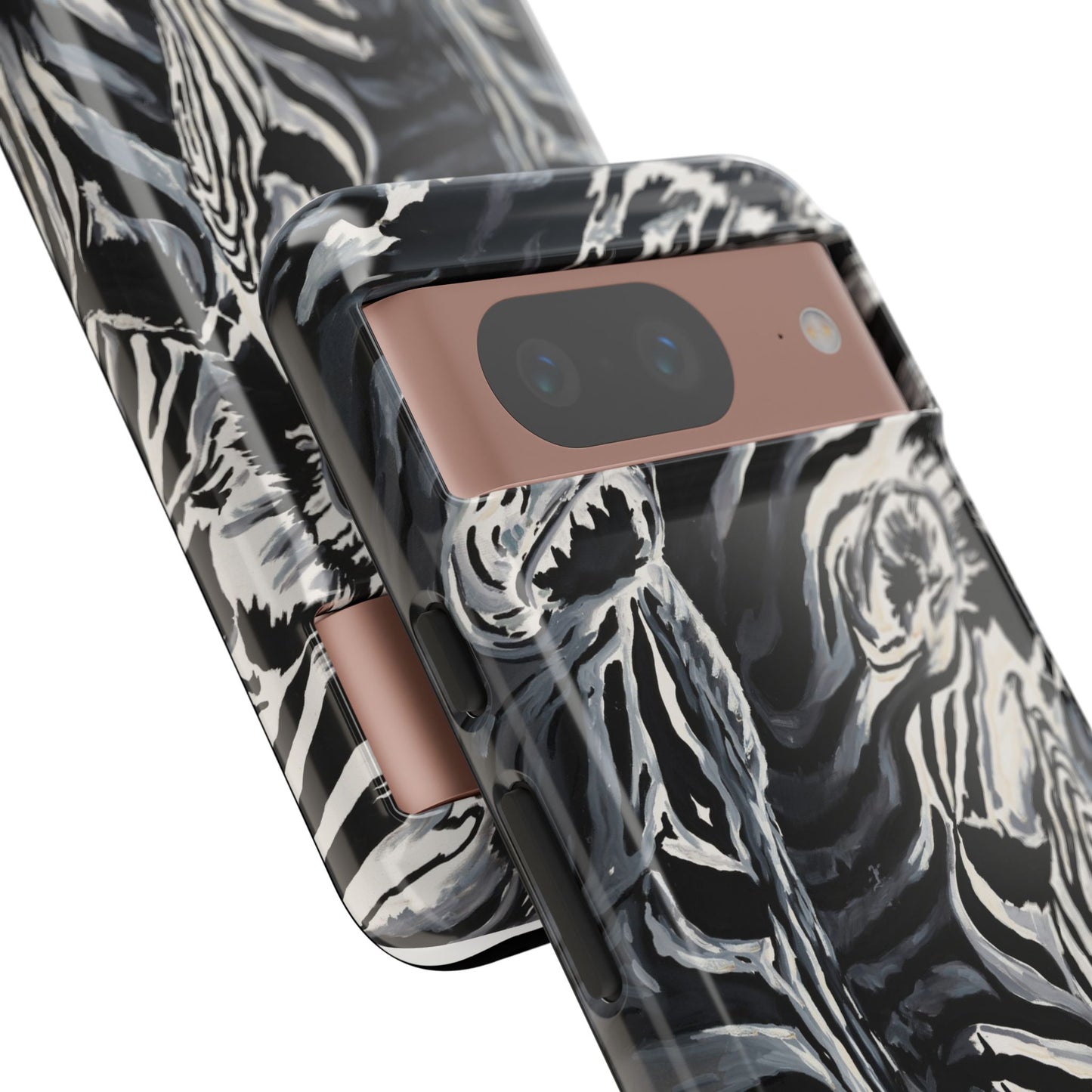 Artistic Zebra Print Phone Case -Tough Cases- Baby Zebras Image