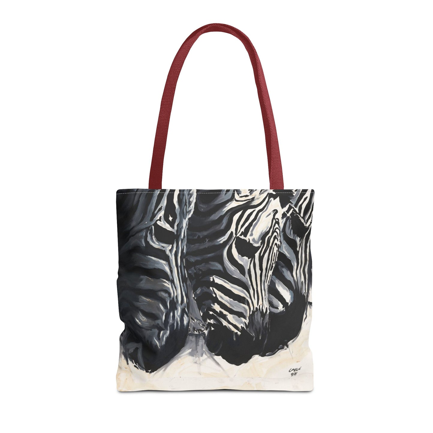 The Baby Zebras Image- Tote Bag