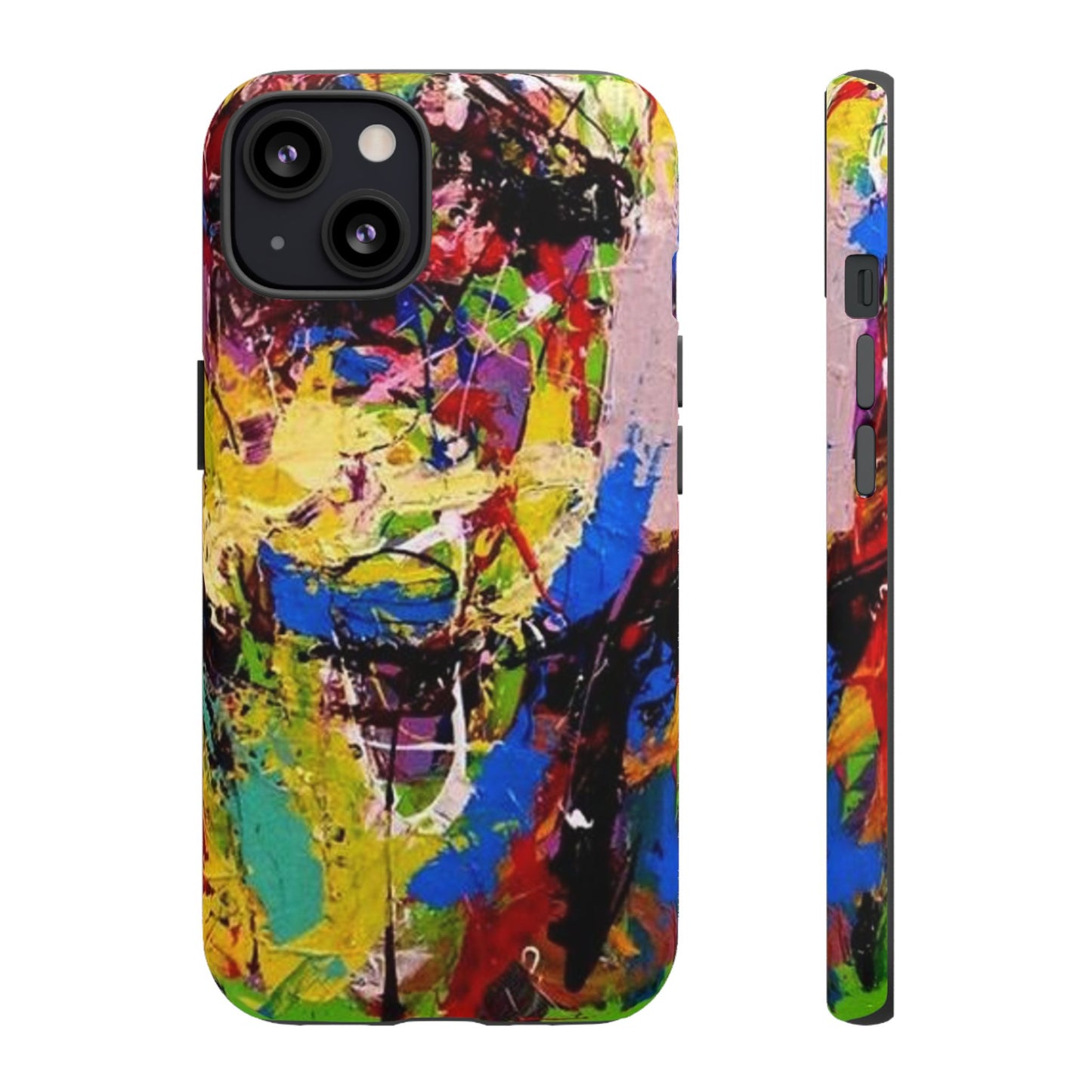 Vibrant Abstract Phone Case - Tough Cases for Bold Individuals