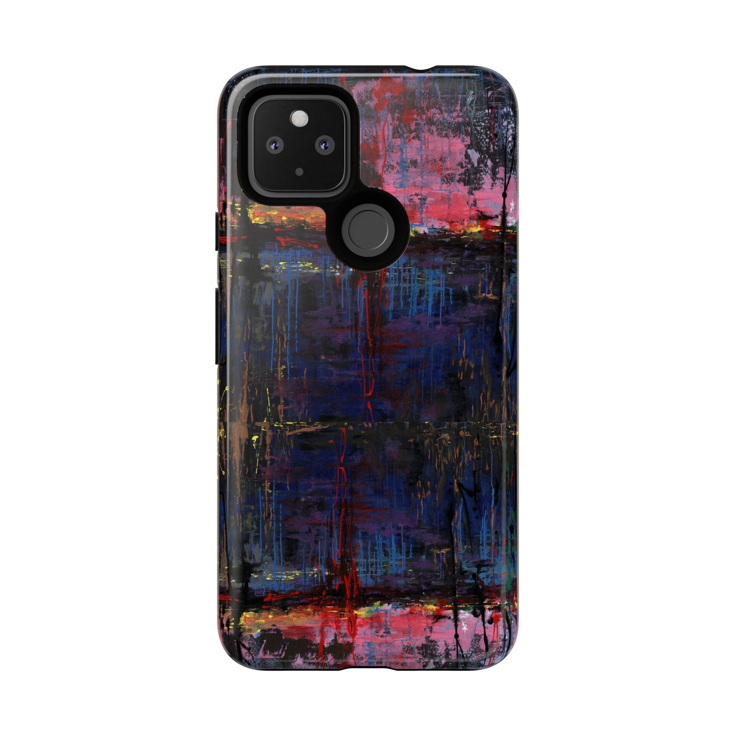 Artistic Tough Cases - Colorful Abstract Phone Case for Creative Souls- Illumination Image