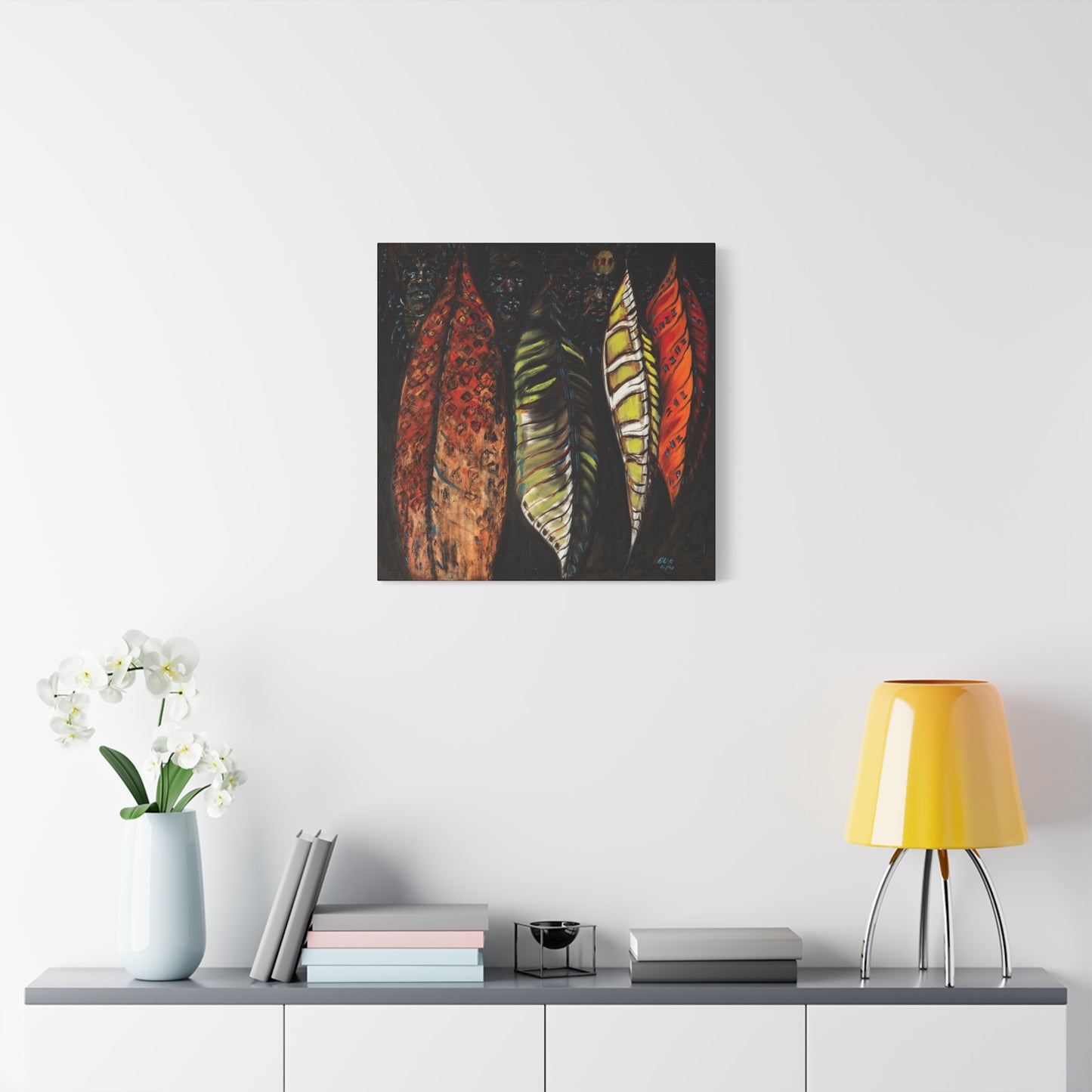 In The Shadows - Matte Canvas Print