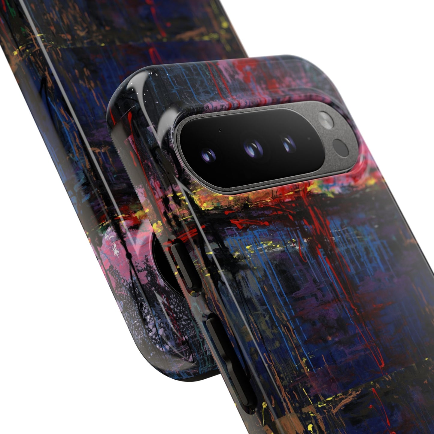 Artistic Tough Cases - Colorful Abstract Phone Case for Creative Souls- Illumination Image
