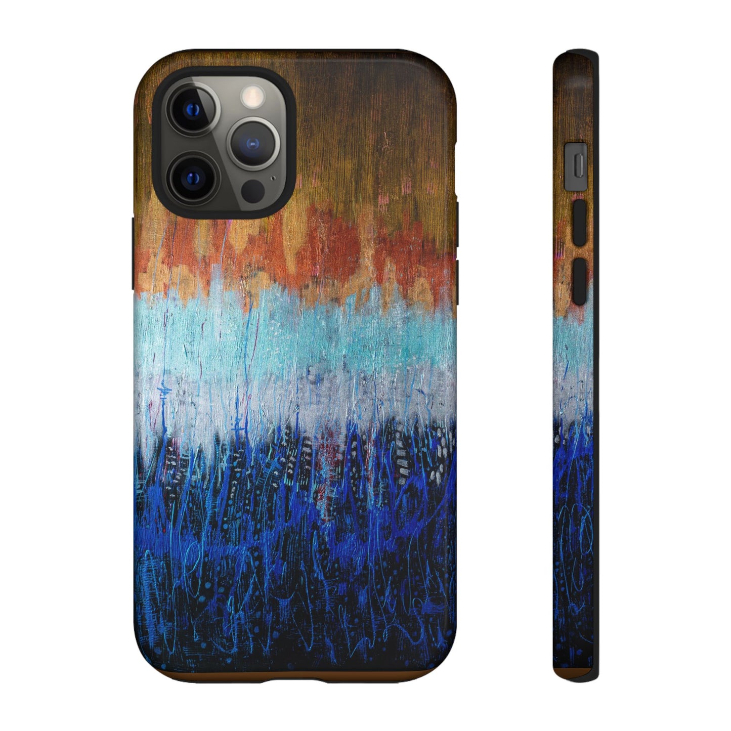 Artistic Tough iPhone Case - Colorful Abstract Design