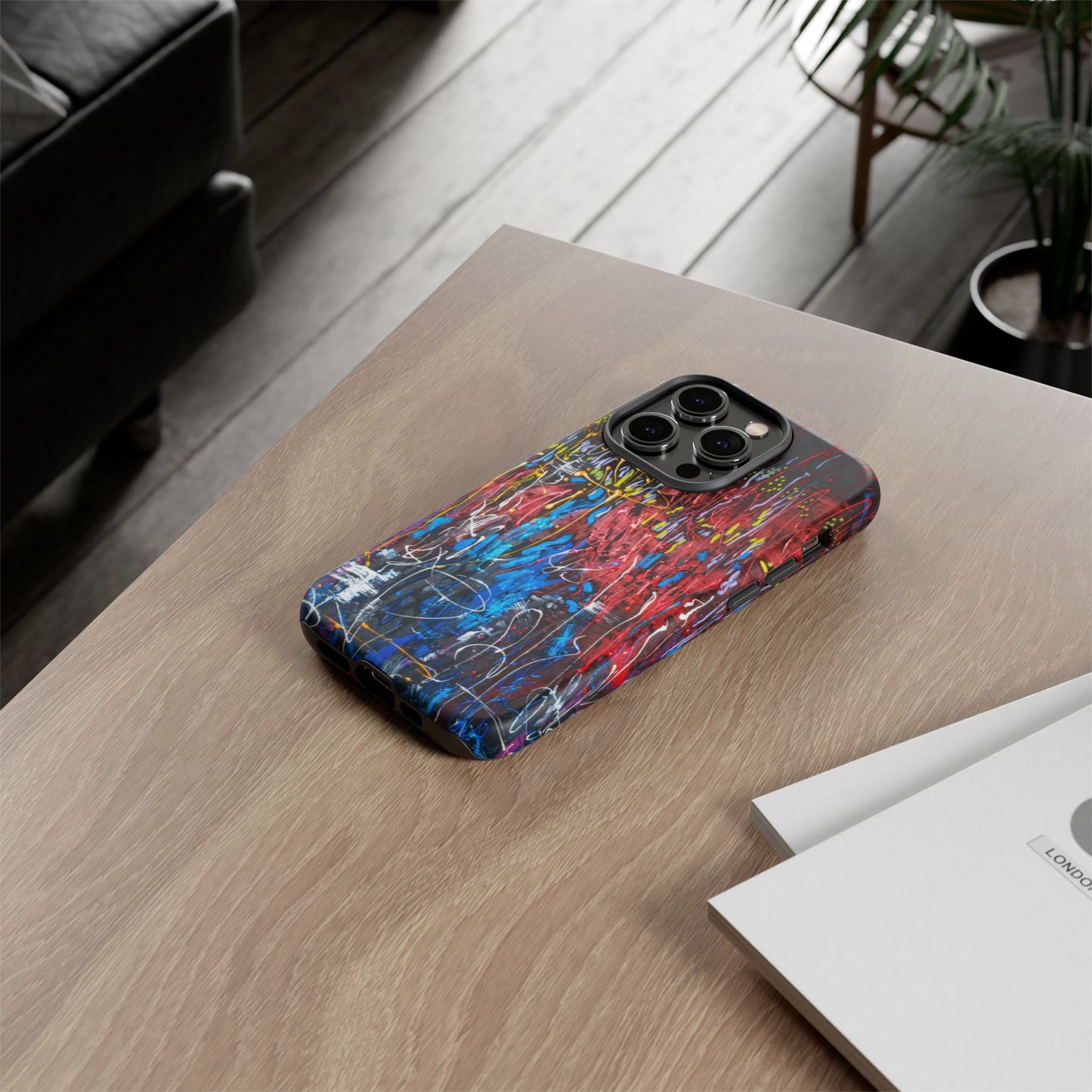 Vibrant Tough Case-Passion of Life Image- Artistic Phone Cover for Bold Personalities