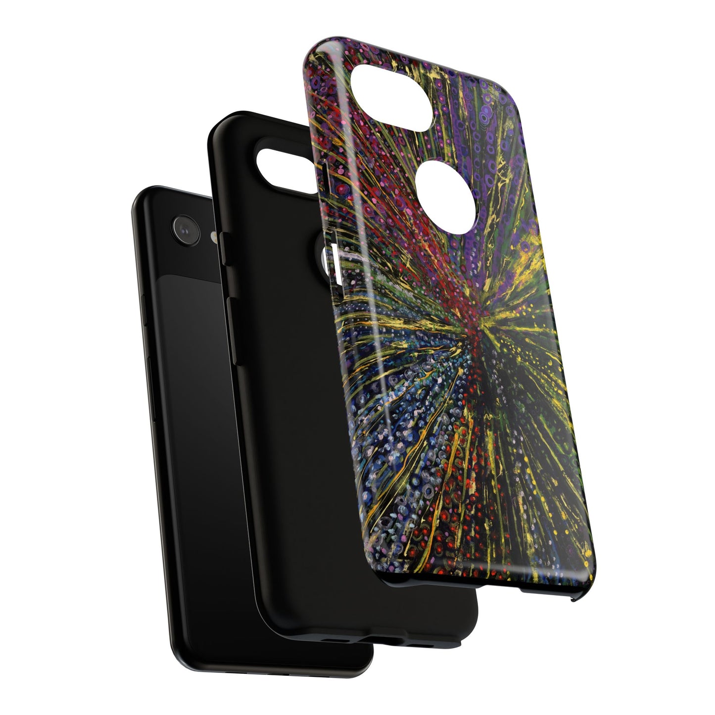 Stylish Abstract Phone Case for Trendsetters - The Last Dance Image