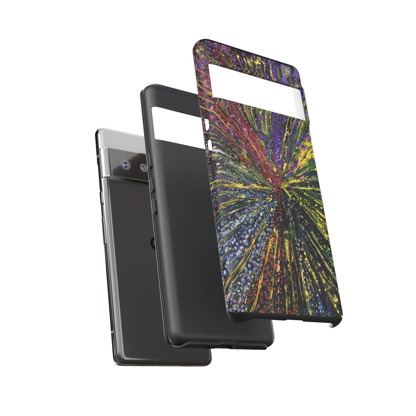 Stylish Abstract Phone Case for Trendsetters - The Last Dance Image