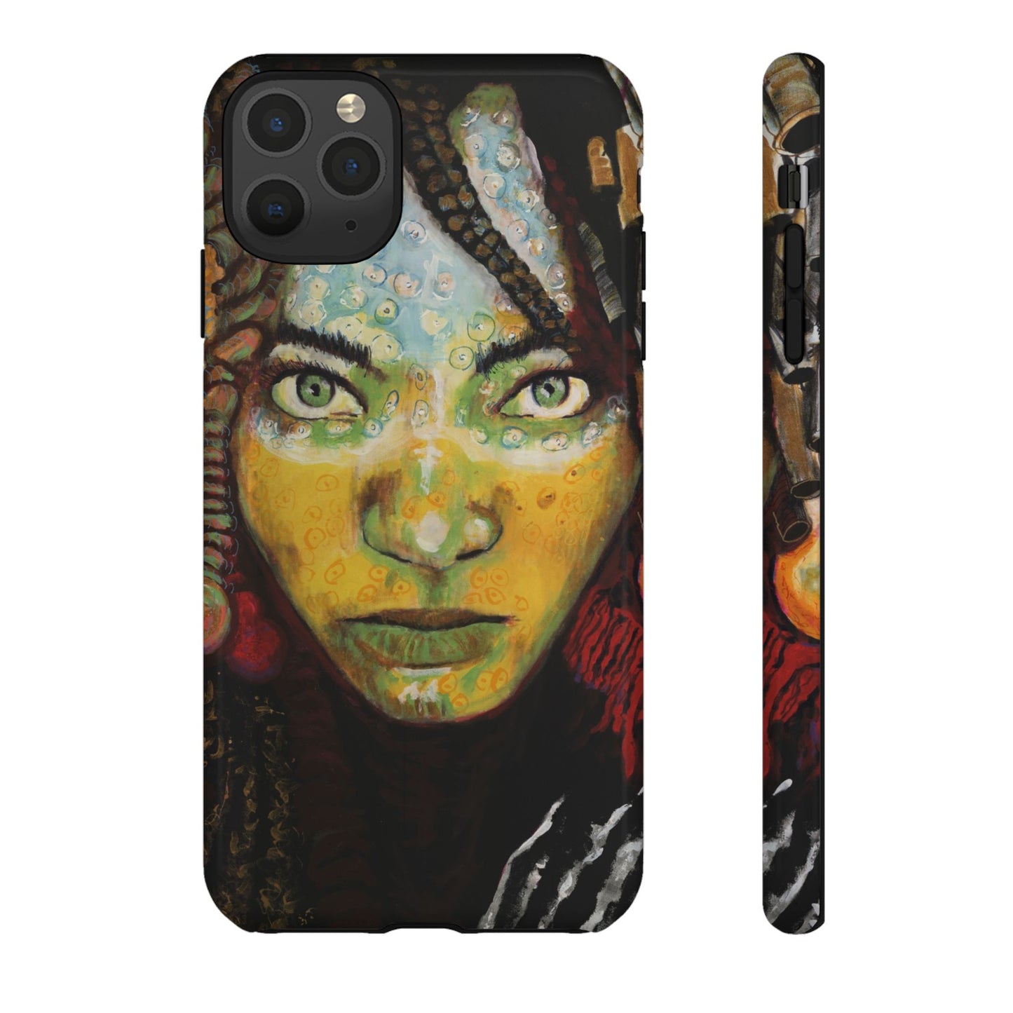 Artistic Tough Case - Unique Design for Bold Personalities- From Africa to America the Sisters Image