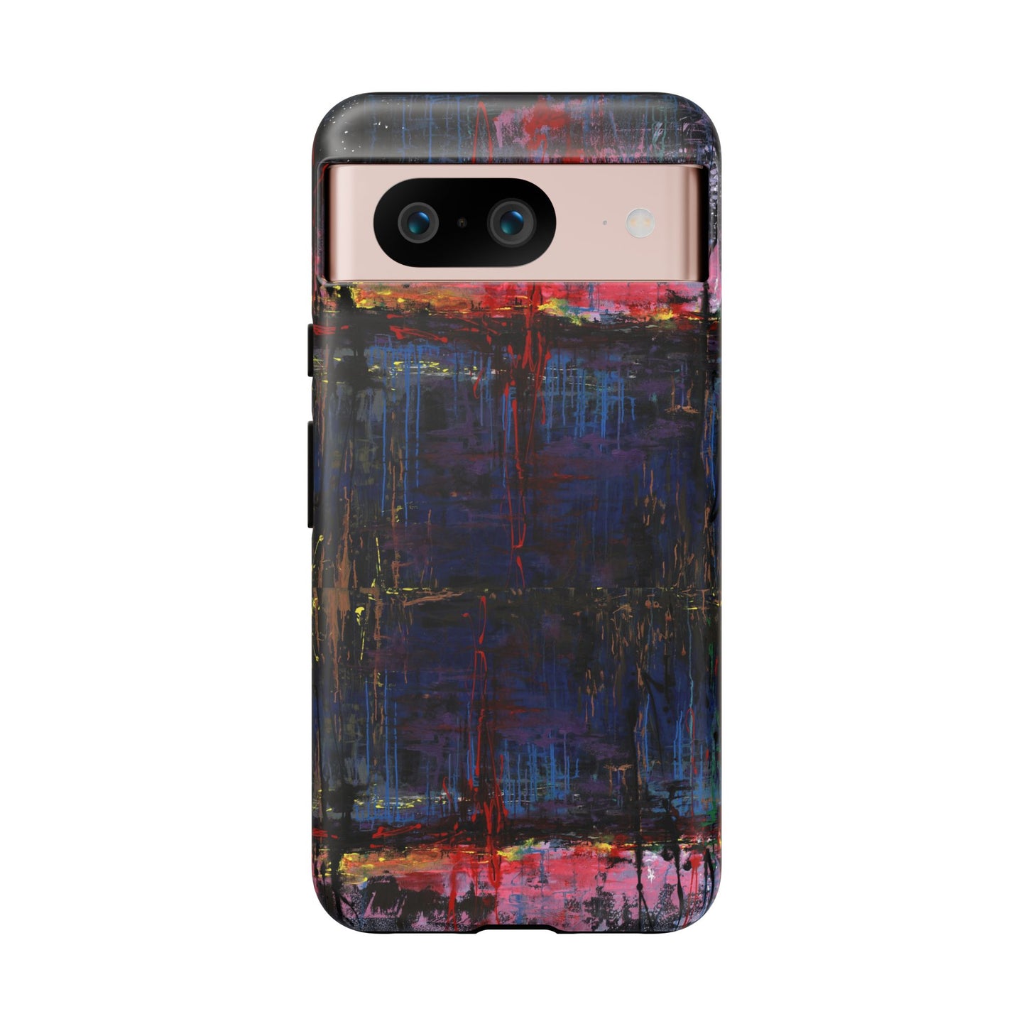 Artistic Tough Cases - Colorful Abstract Phone Case for Creative Souls- Illumination Image