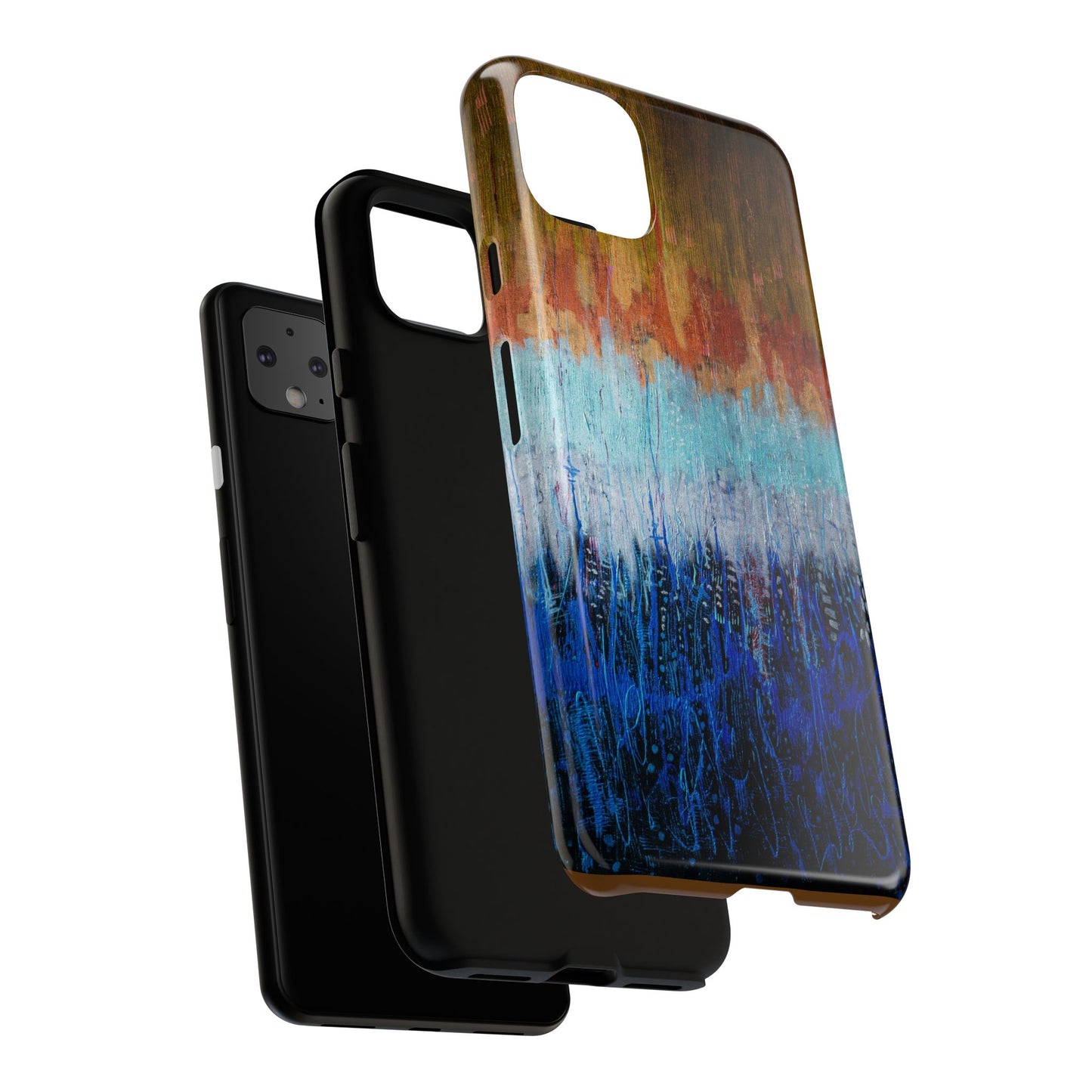 Artistic Tough iPhone Case - Colorful Abstract Design
