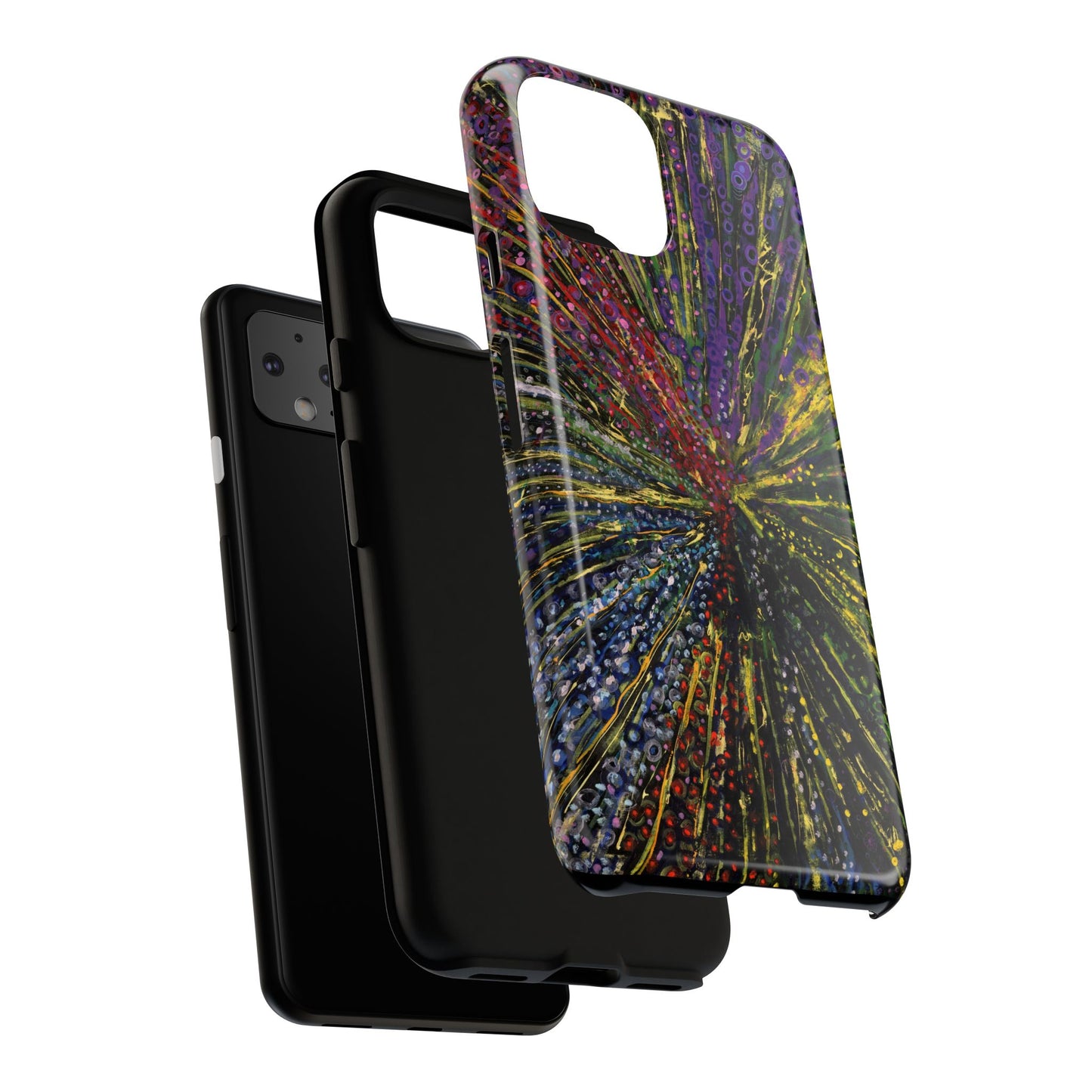 Stylish Abstract Phone Case for Trendsetters - The Last Dance Image