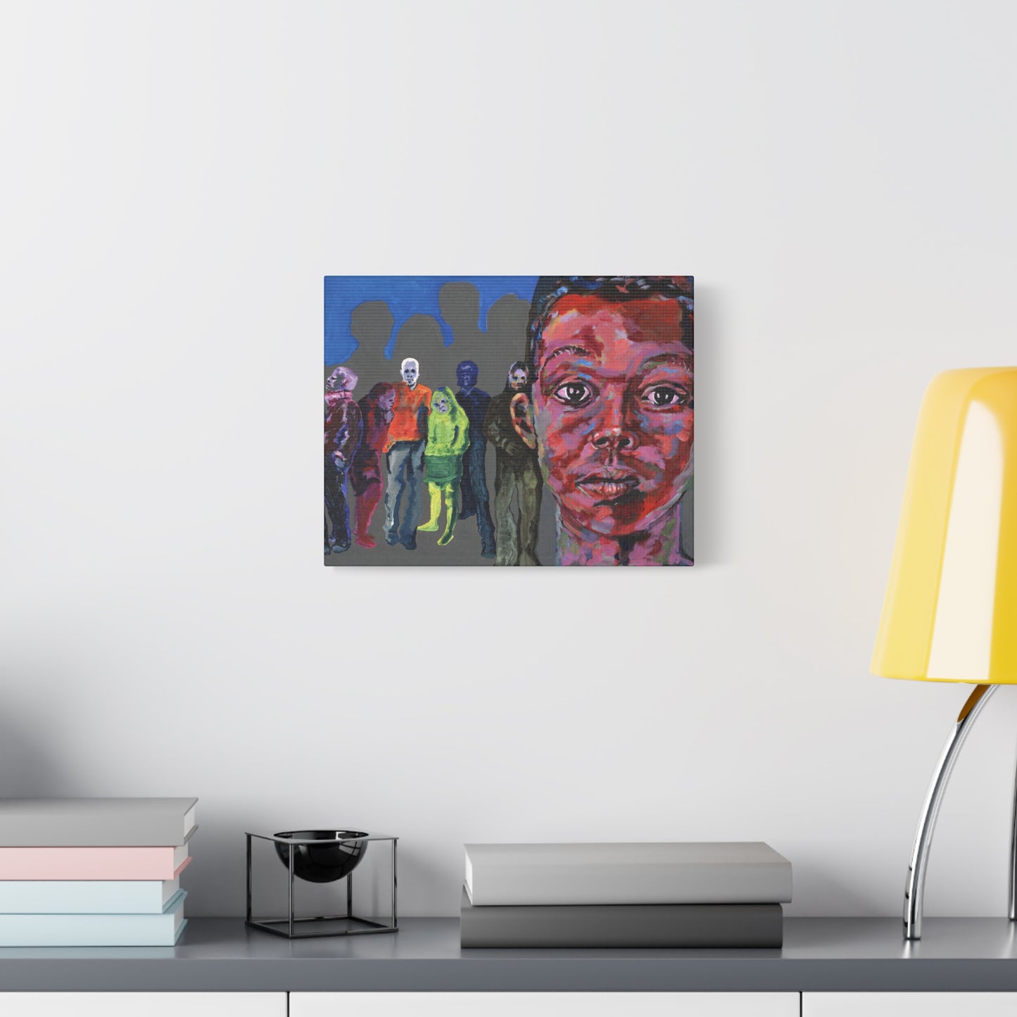 I See You But You Never See Me - Matte Canvas Print