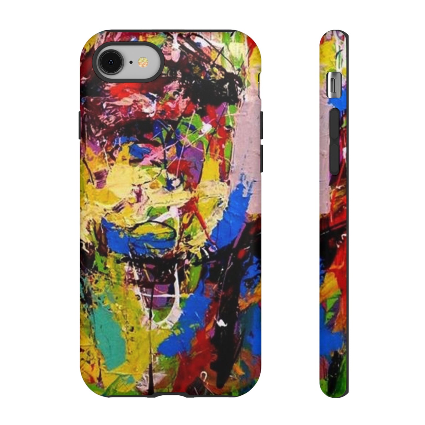Vibrant Abstract Phone Case - Tough Cases for Bold Individuals