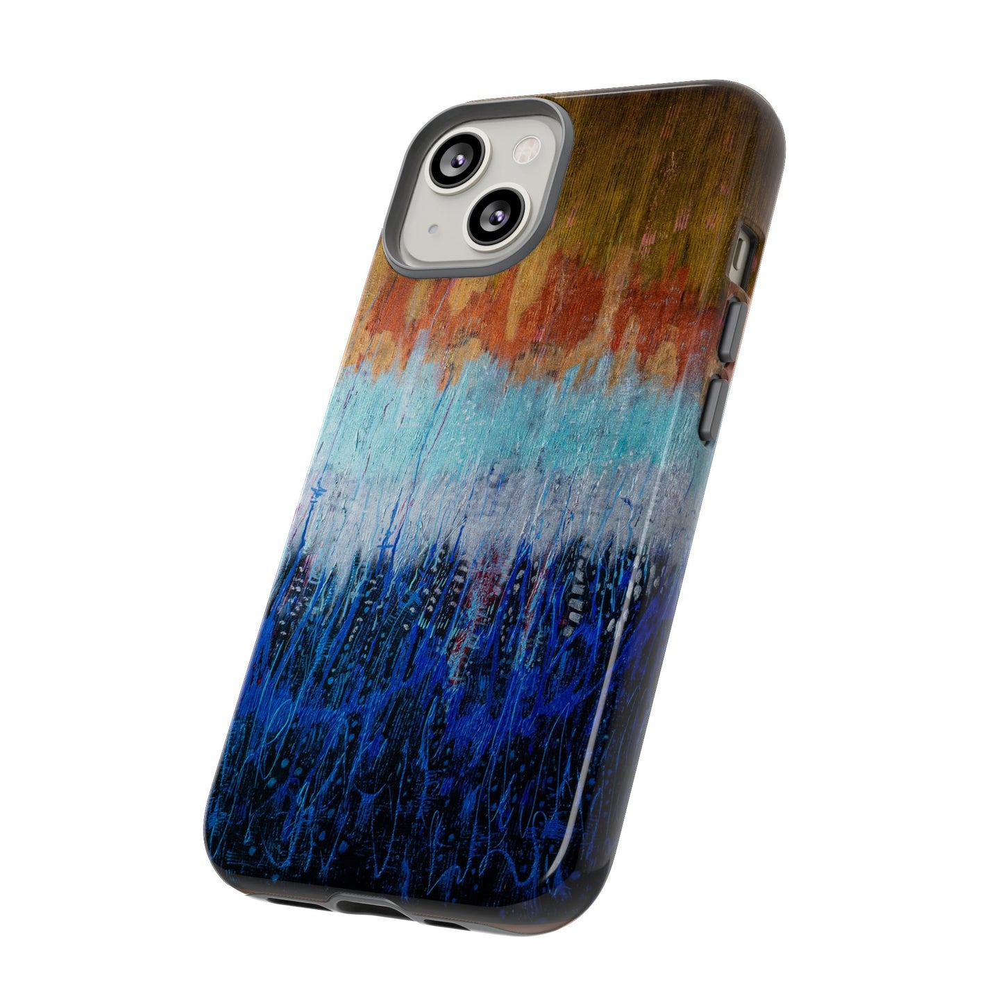 Artistic Tough iPhone Case - Colorful Abstract Design