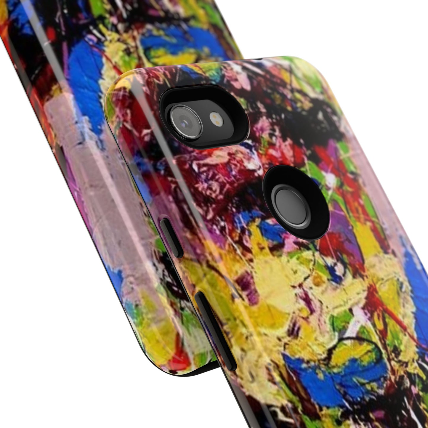 Vibrant Abstract Phone Case - Tough Cases for Bold Individuals