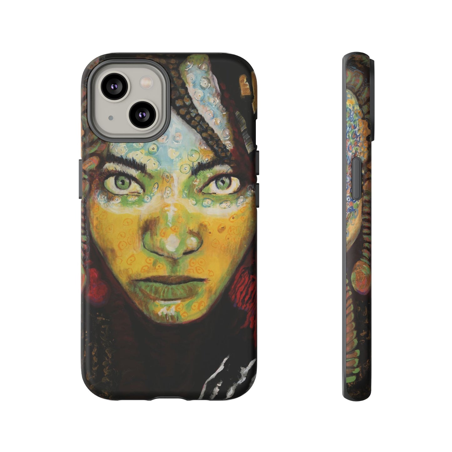 Artistic Tough Case - Unique Design for Bold Personalities- From Africa to America the Sisters Image