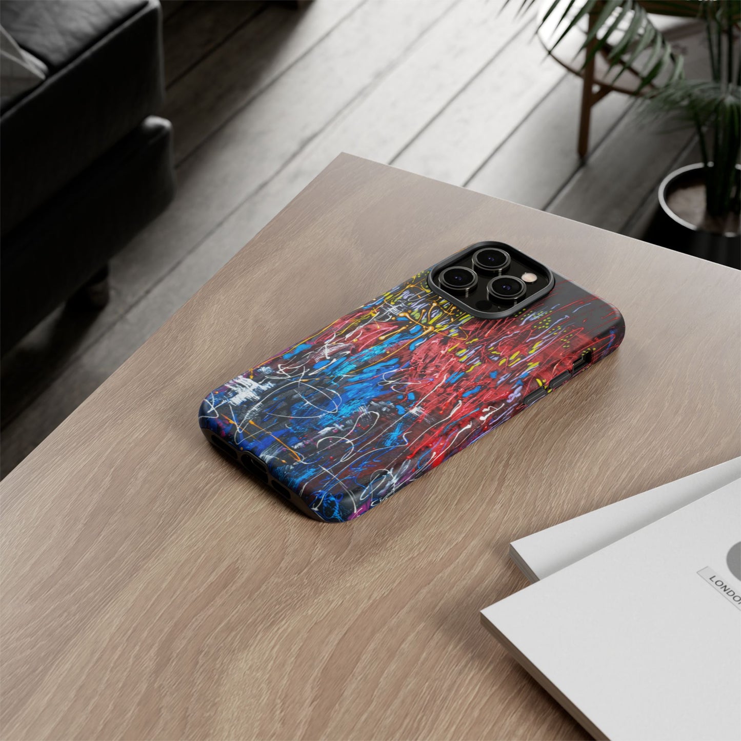Vibrant Tough Case-Passion of Life Image- Artistic Phone Cover for Bold Personalities