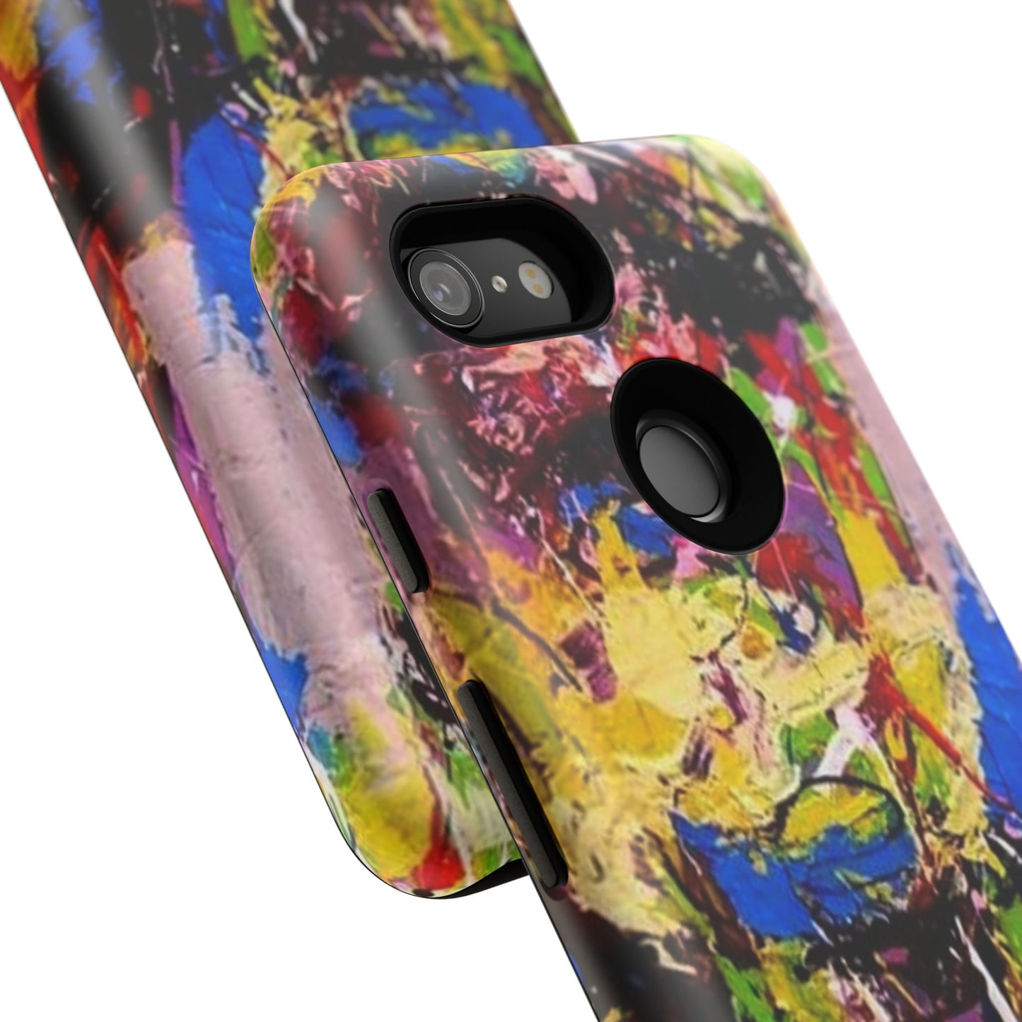 Vibrant Abstract Phone Case - Tough Cases for Bold Individuals