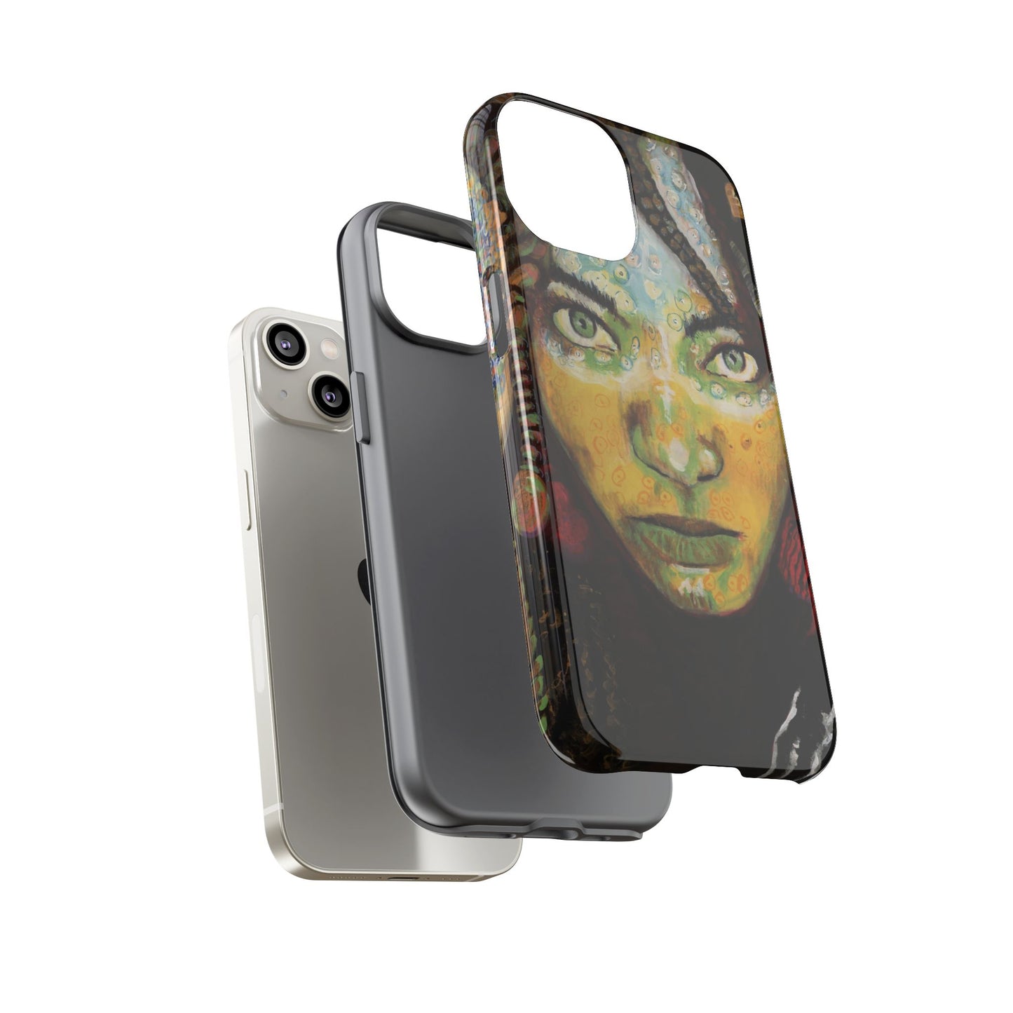 Artistic Tough Case - Unique Design for Bold Personalities- From Africa to America the Sisters Image