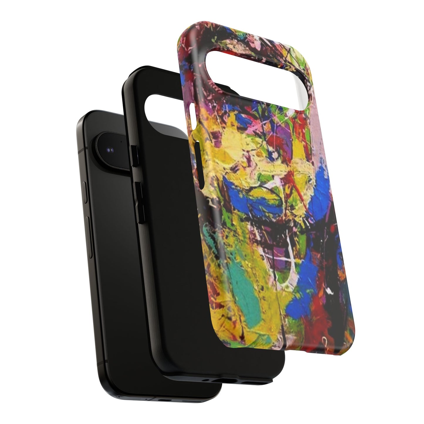 Vibrant Abstract Phone Case - Tough Cases for Bold Individuals