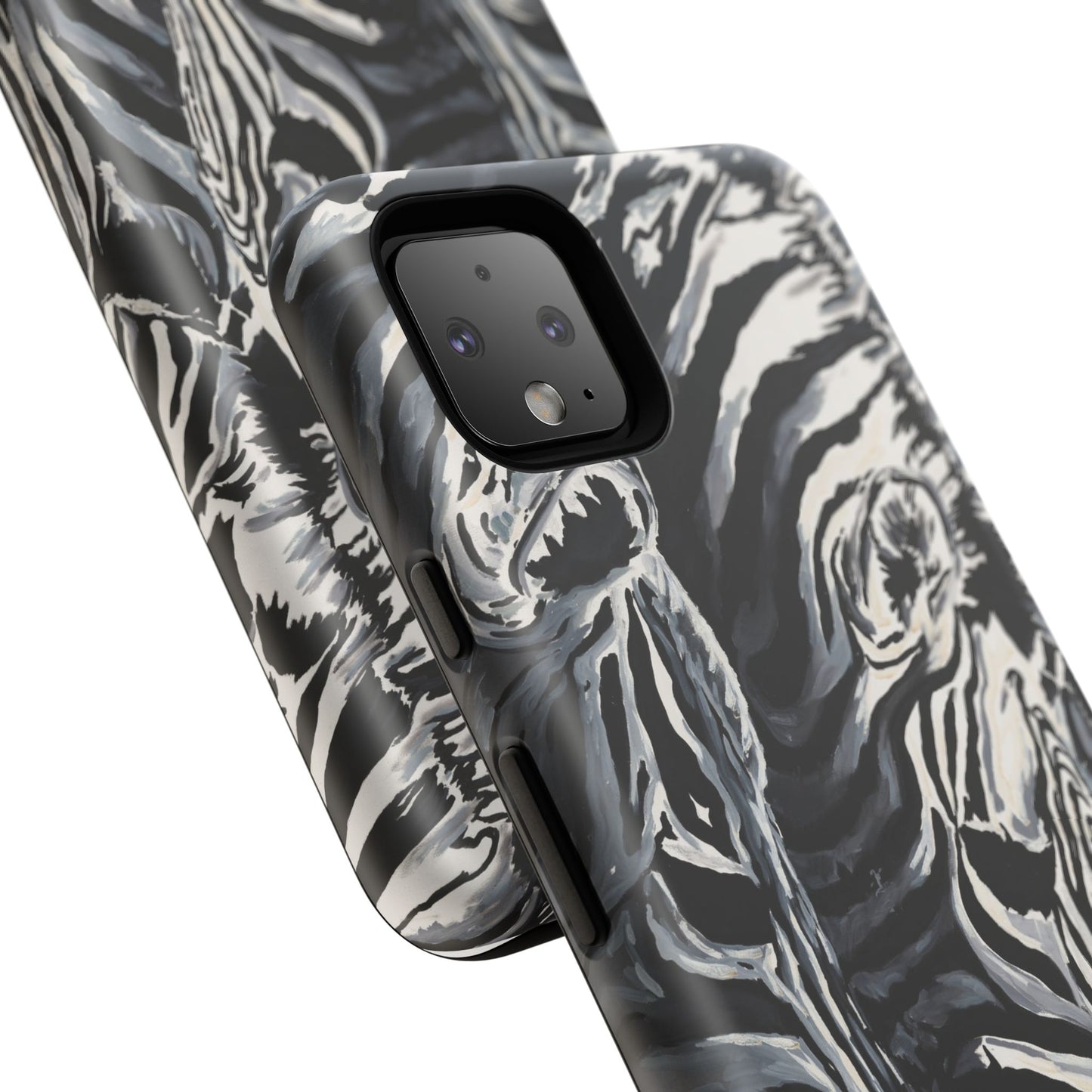 Artistic Zebra Print Phone Case -Tough Cases- Baby Zebras Image
