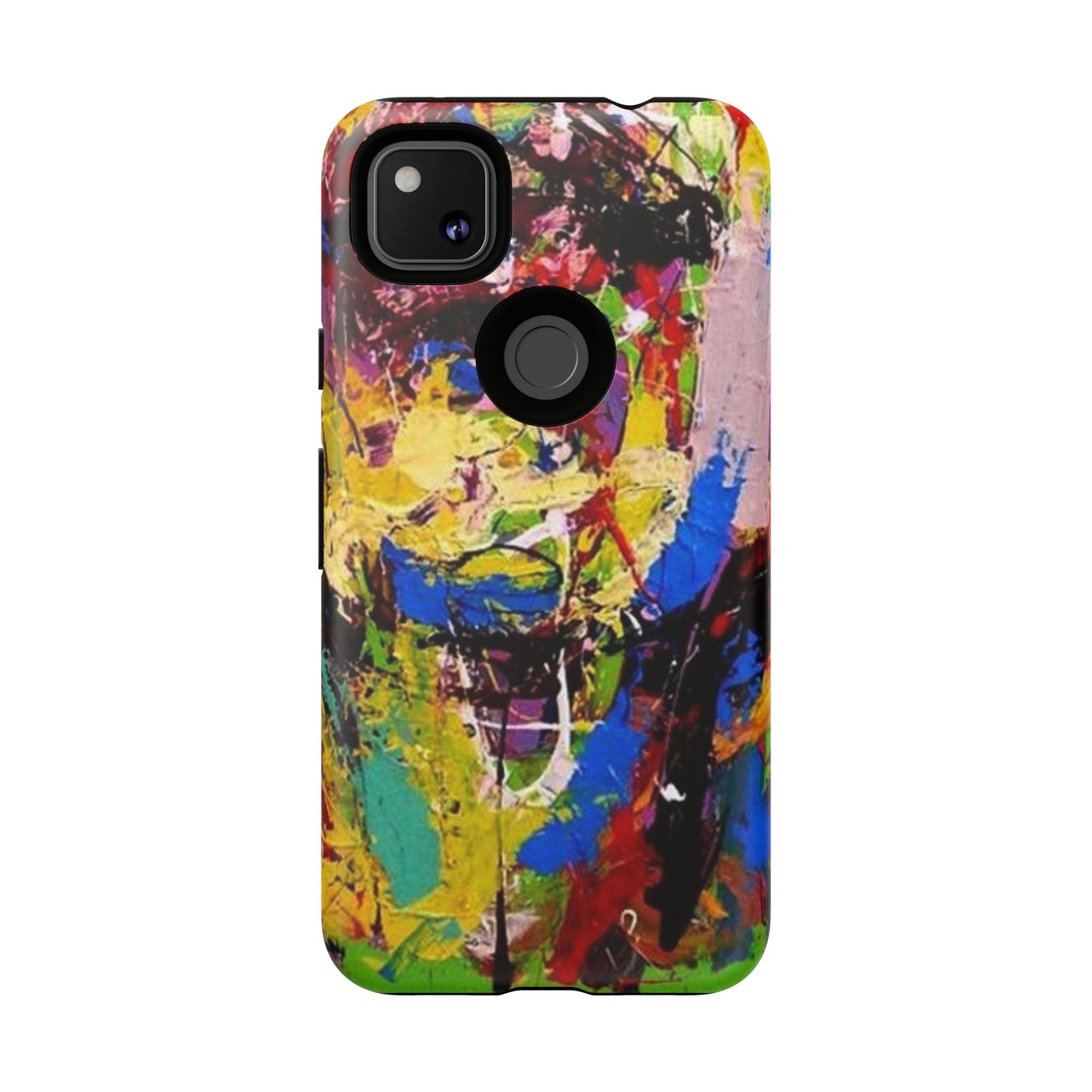 Vibrant Abstract Phone Case - Tough Cases for Bold Individuals