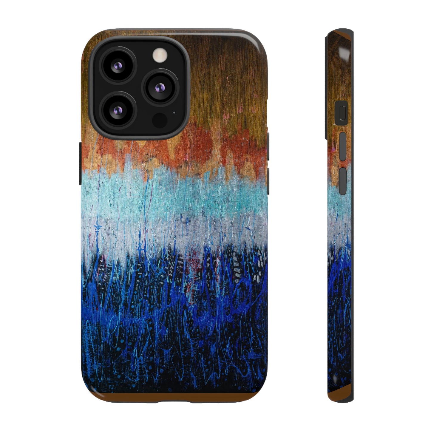Artistic Tough iPhone Case - Colorful Abstract Design