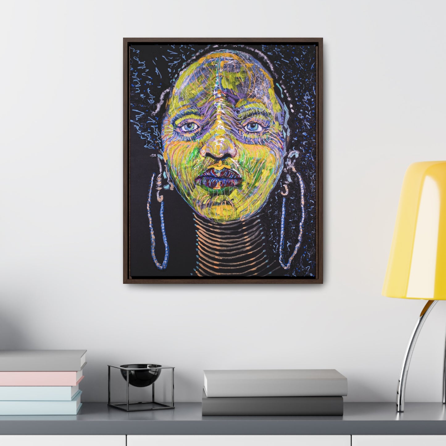 Native Daughter - Framed Canvas Print