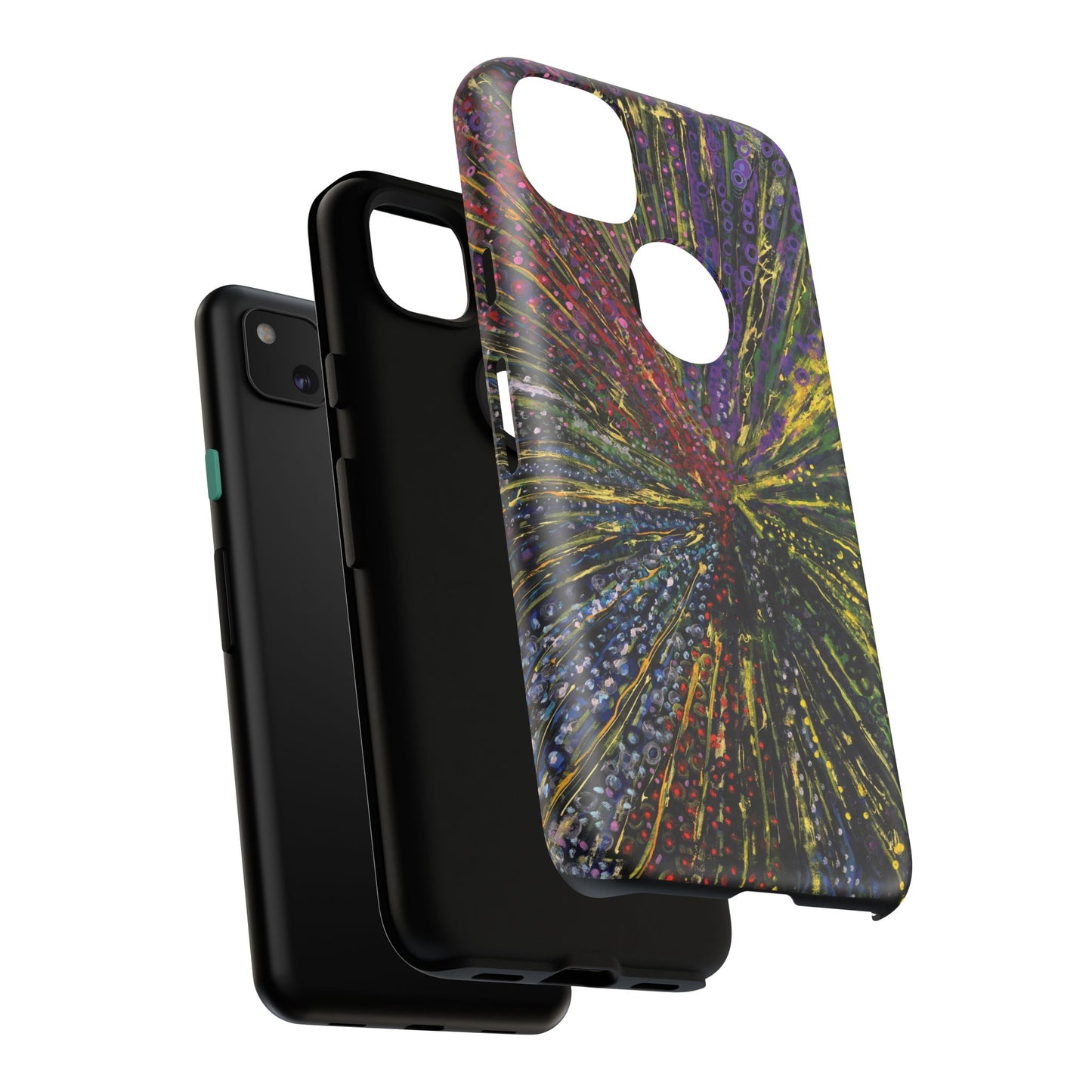 Stylish Abstract Phone Case for Trendsetters - The Last Dance Image