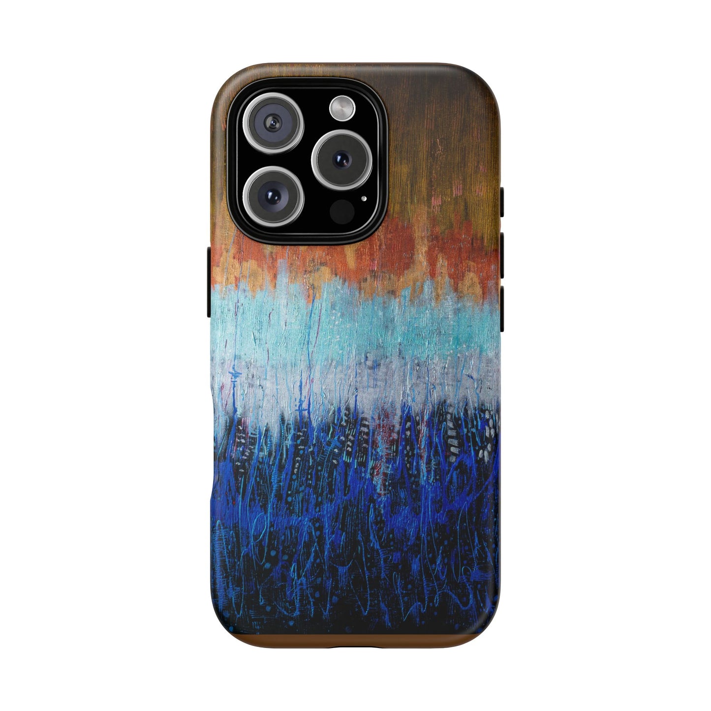 Artistic Tough iPhone Case - Colorful Abstract Design