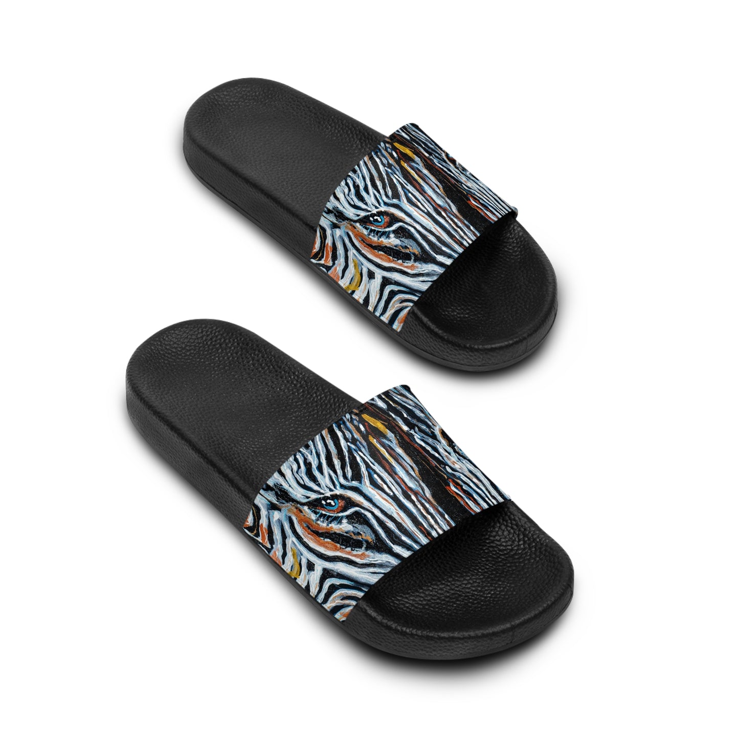 The Twin Zebras Image - Women's Slide Sandals
