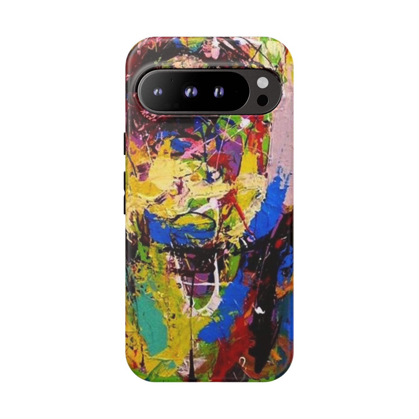 Vibrant Abstract Phone Case - Tough Cases for Bold Individuals