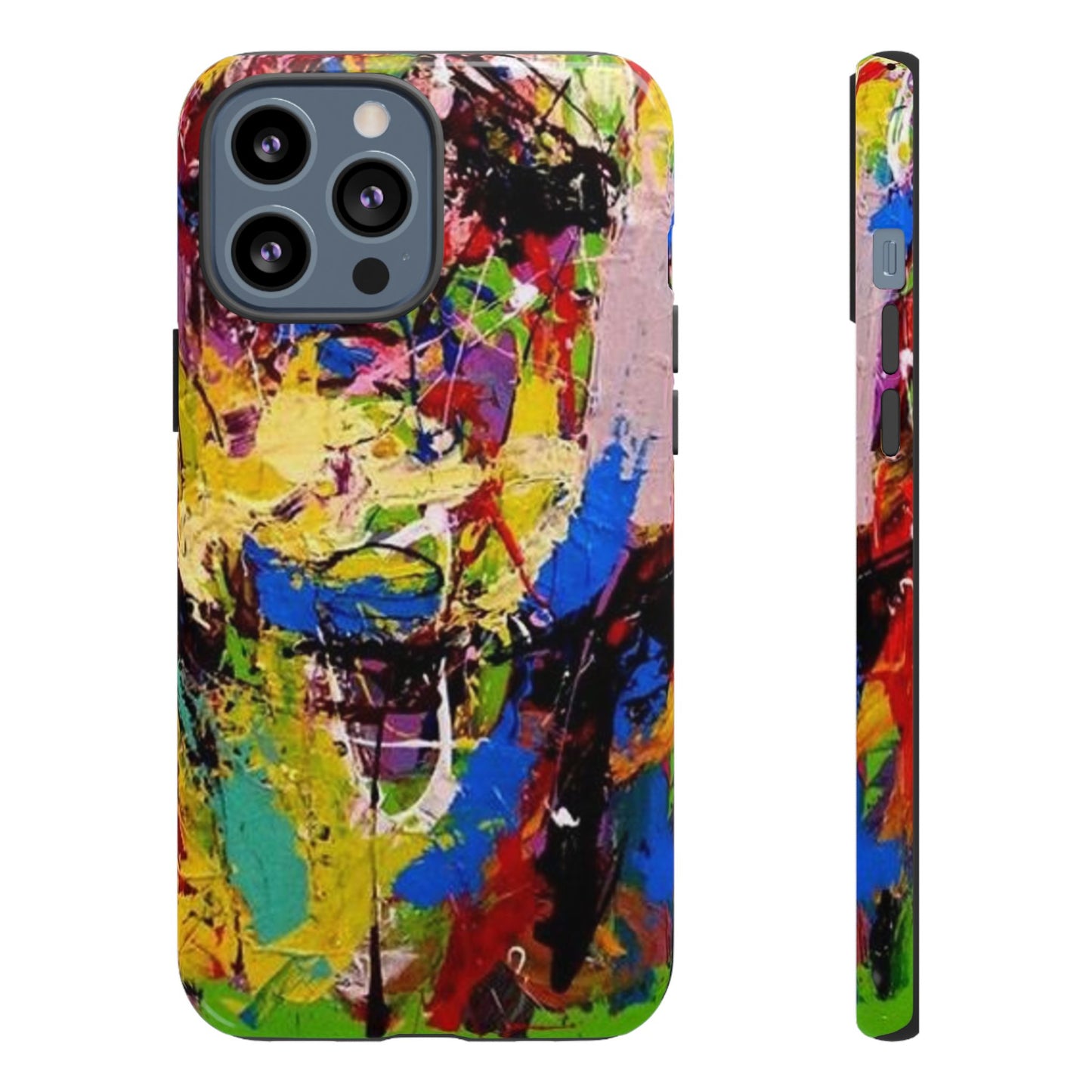 Vibrant Abstract Phone Case - Tough Cases for Bold Individuals