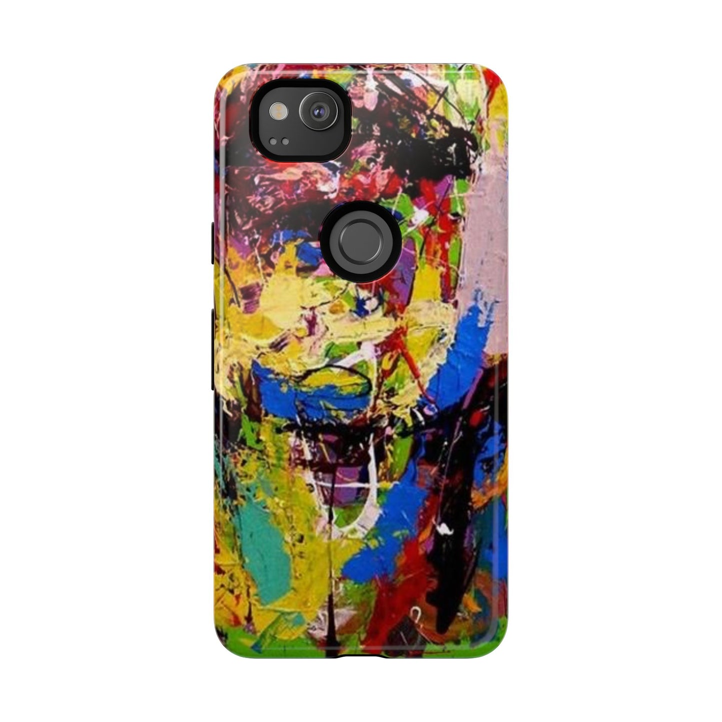 Vibrant Abstract Phone Case - Tough Cases for Bold Individuals