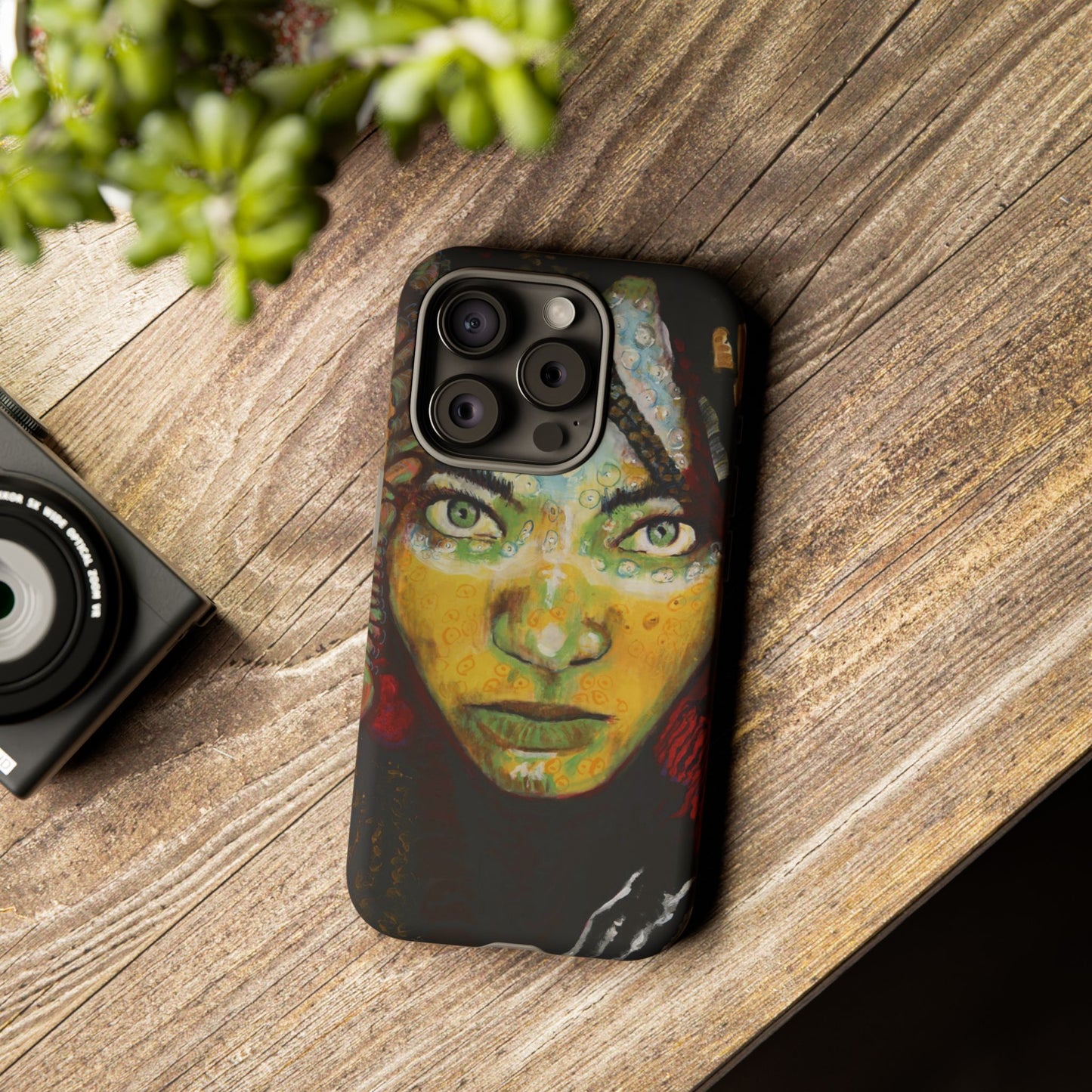 Artistic Tough Case - Unique Design for Bold Personalities- From Africa to America the Sisters Image