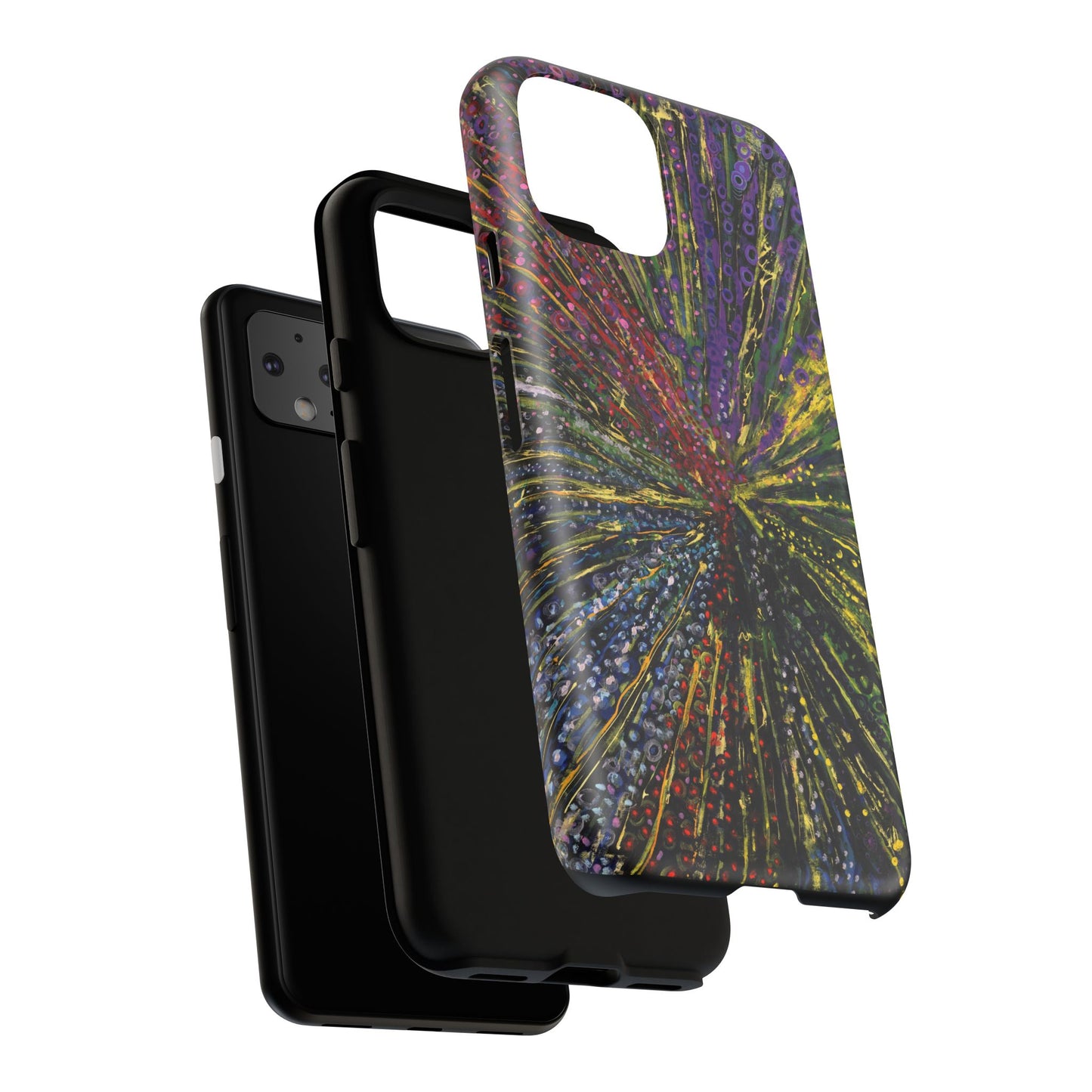 Stylish Abstract Phone Case for Trendsetters - The Last Dance Image