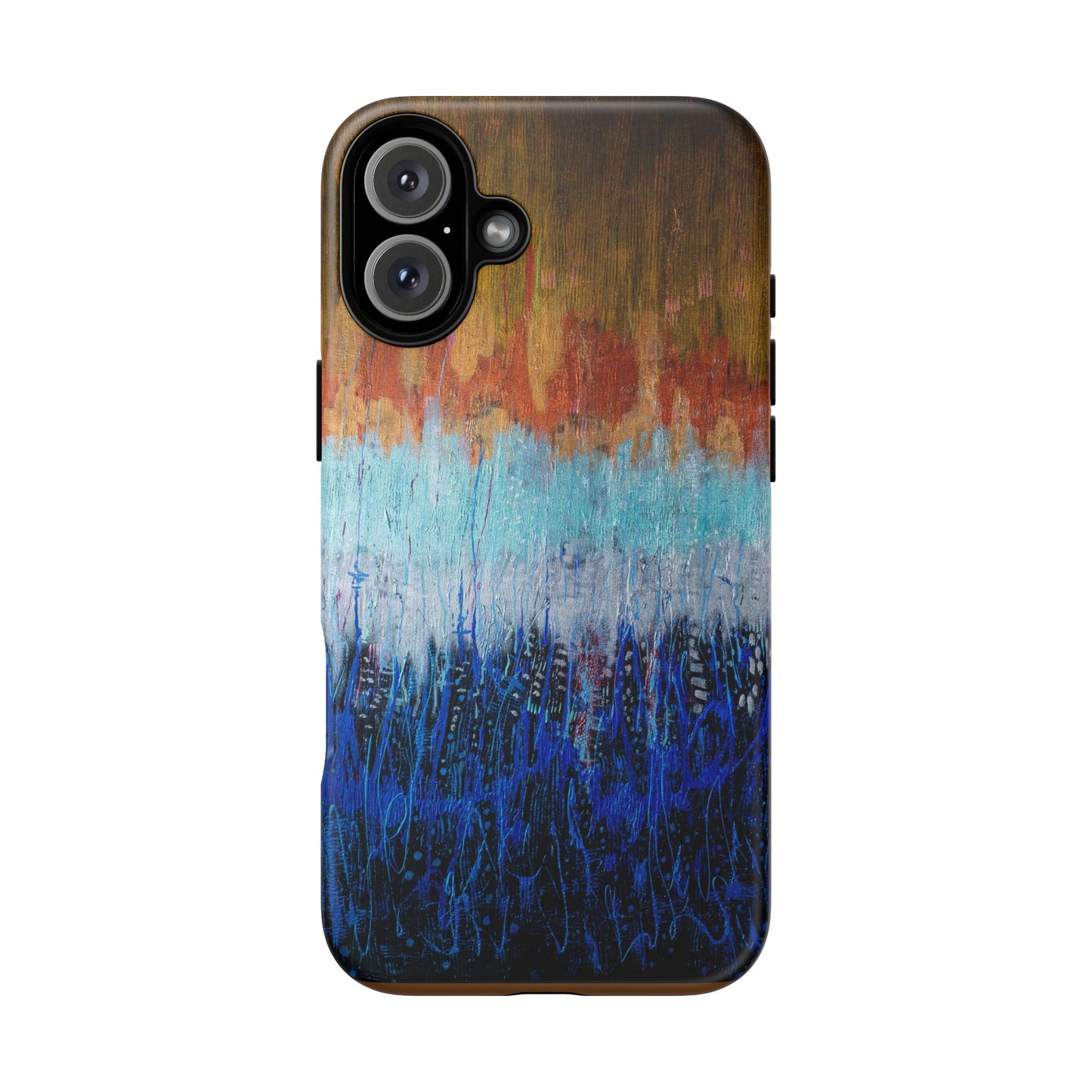 Artistic Tough iPhone Case - Colorful Abstract Design